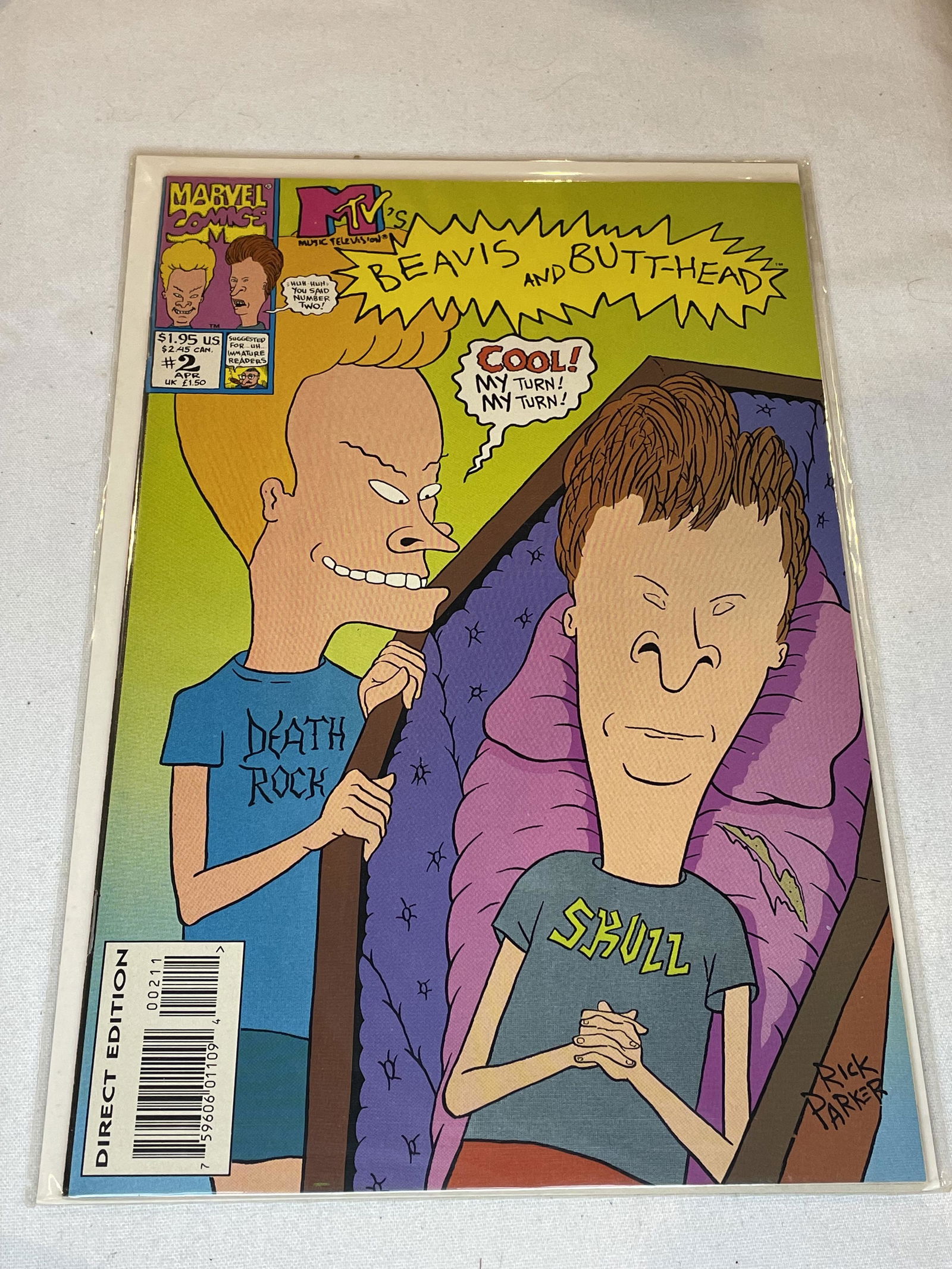 Marvel Beavis and Butt-Head Comic Book (1 of 1)