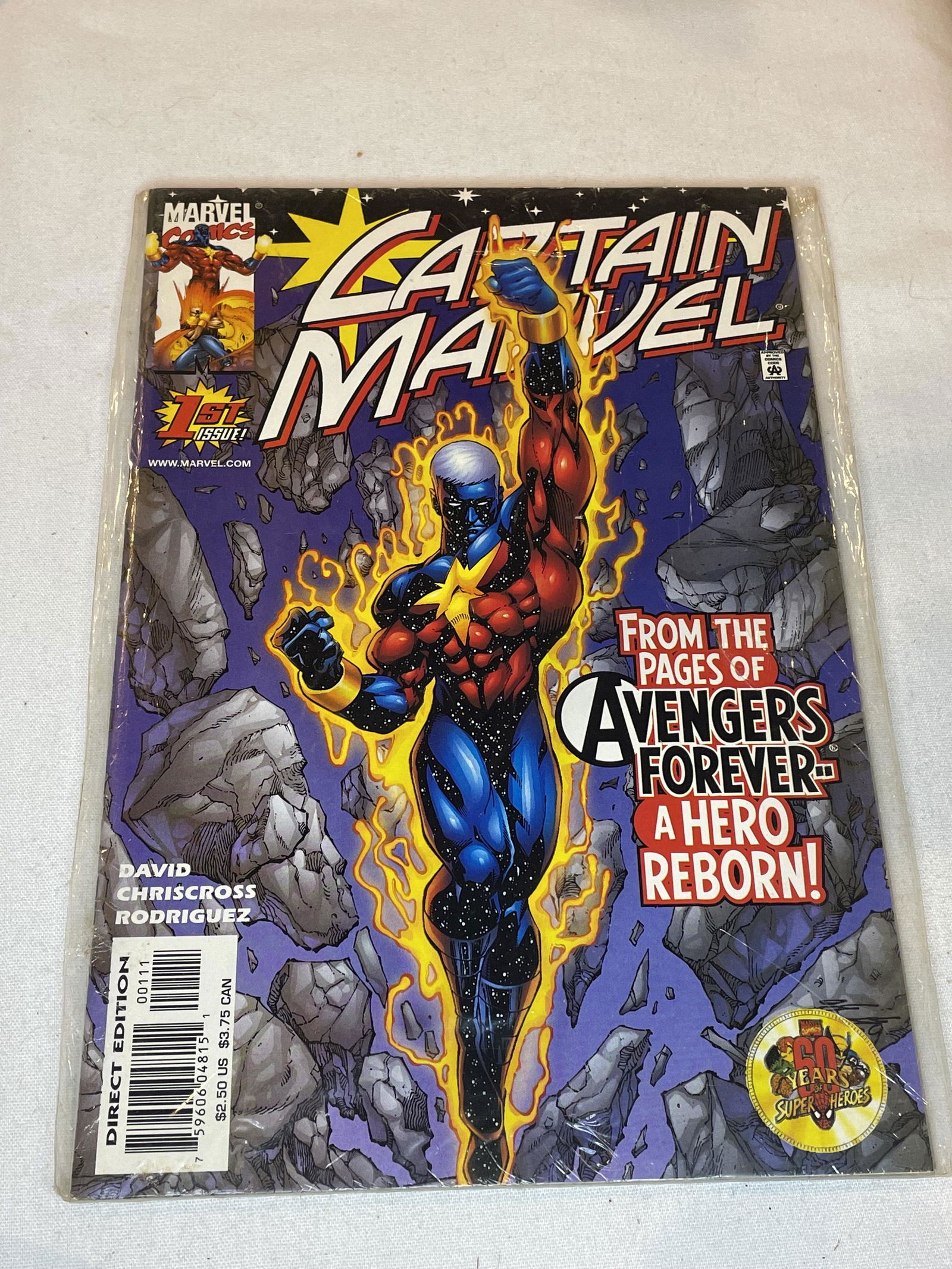 Marvel Captian Marvel Comic Book (1 of 1)
