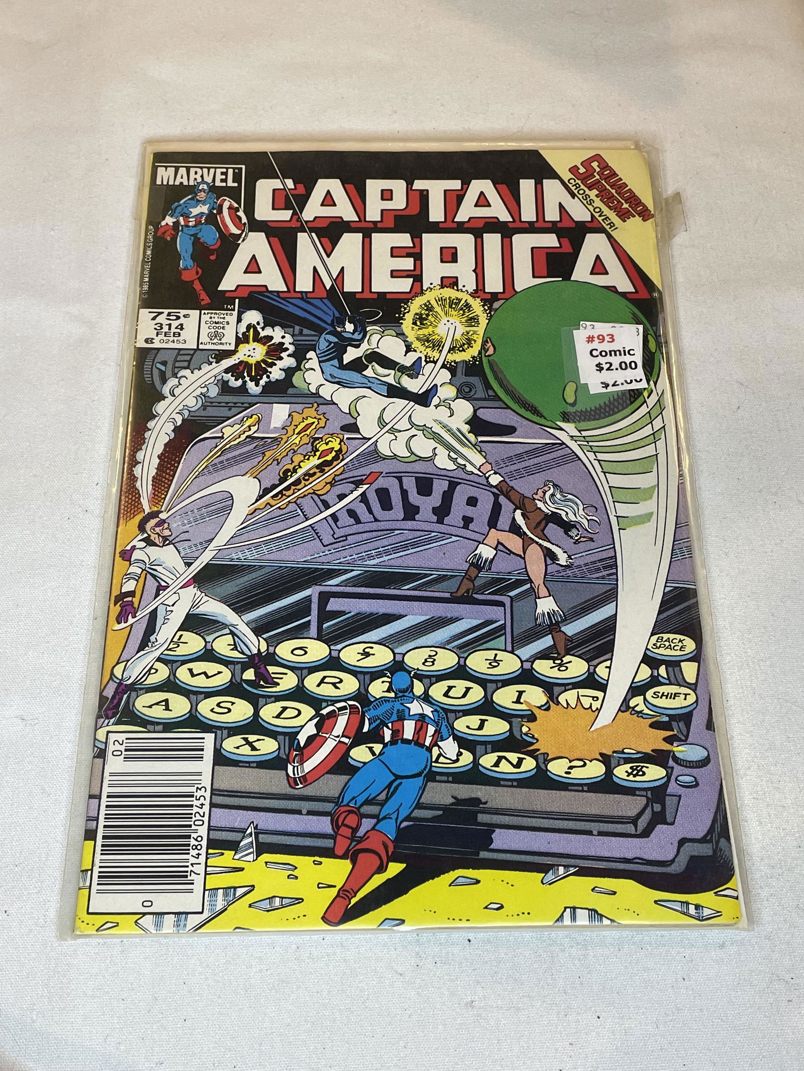 Marvel Captian America Comic Book (1 of 1)