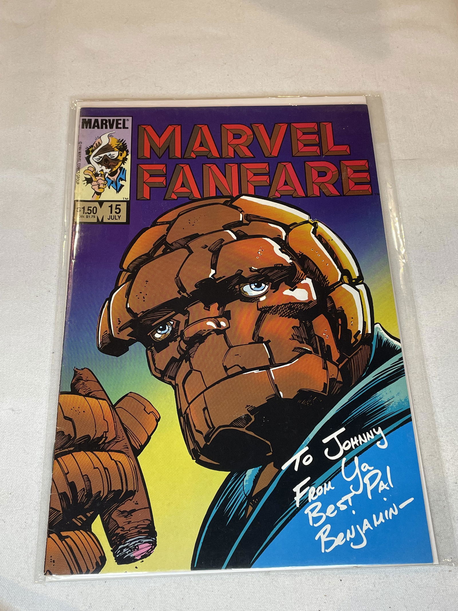 Marvel Fanfare Comic Book (1 of 1)