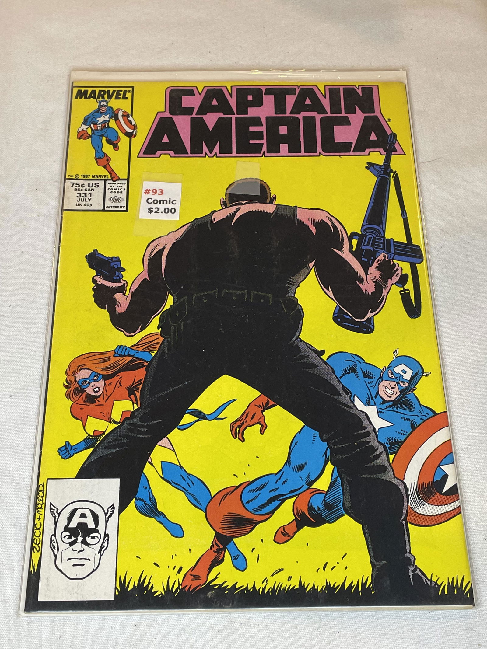 Marvel Captian America Comic Book (1 of 1)
