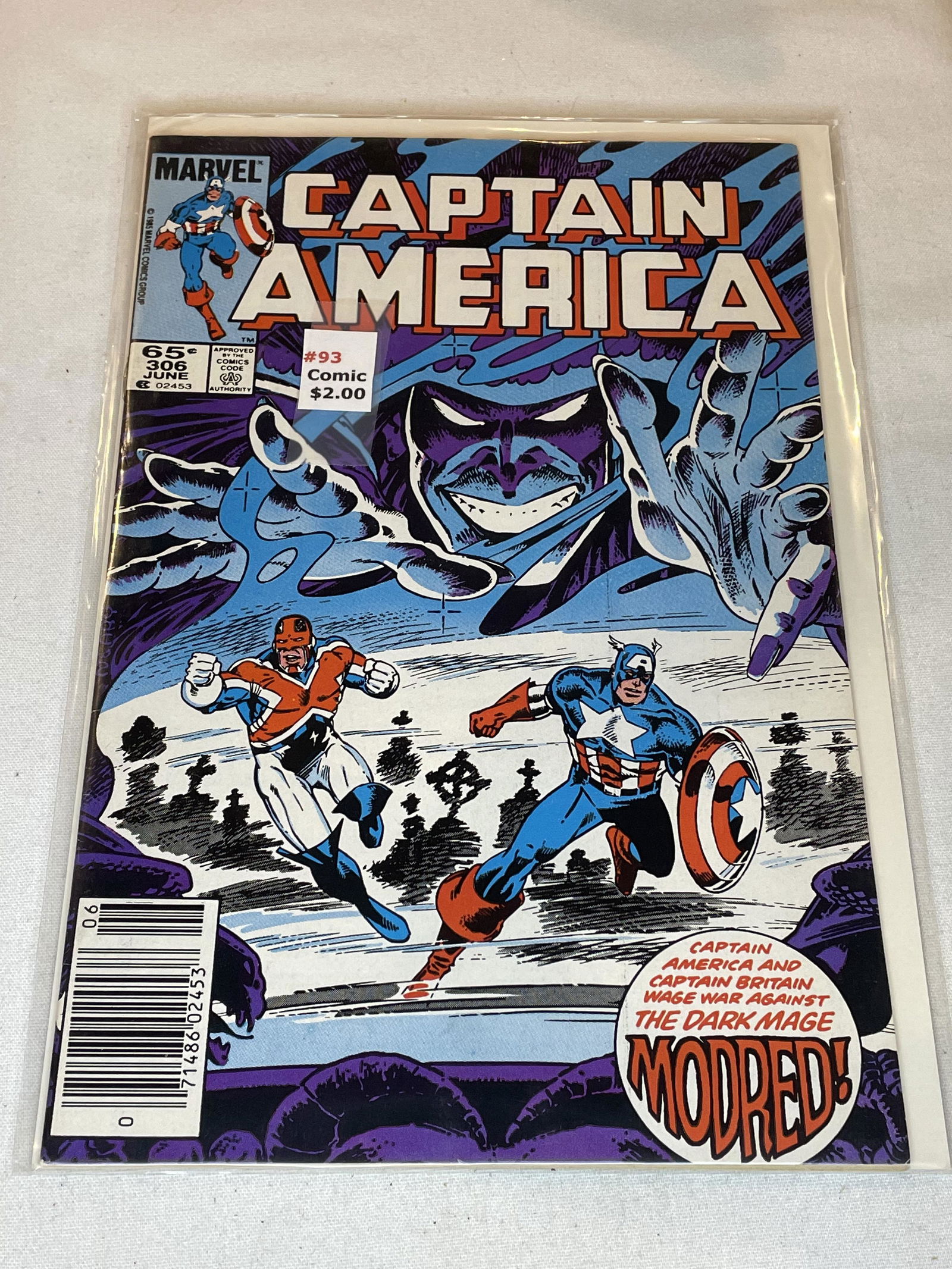 Marvel Captian America Comic Book (1 of 1)