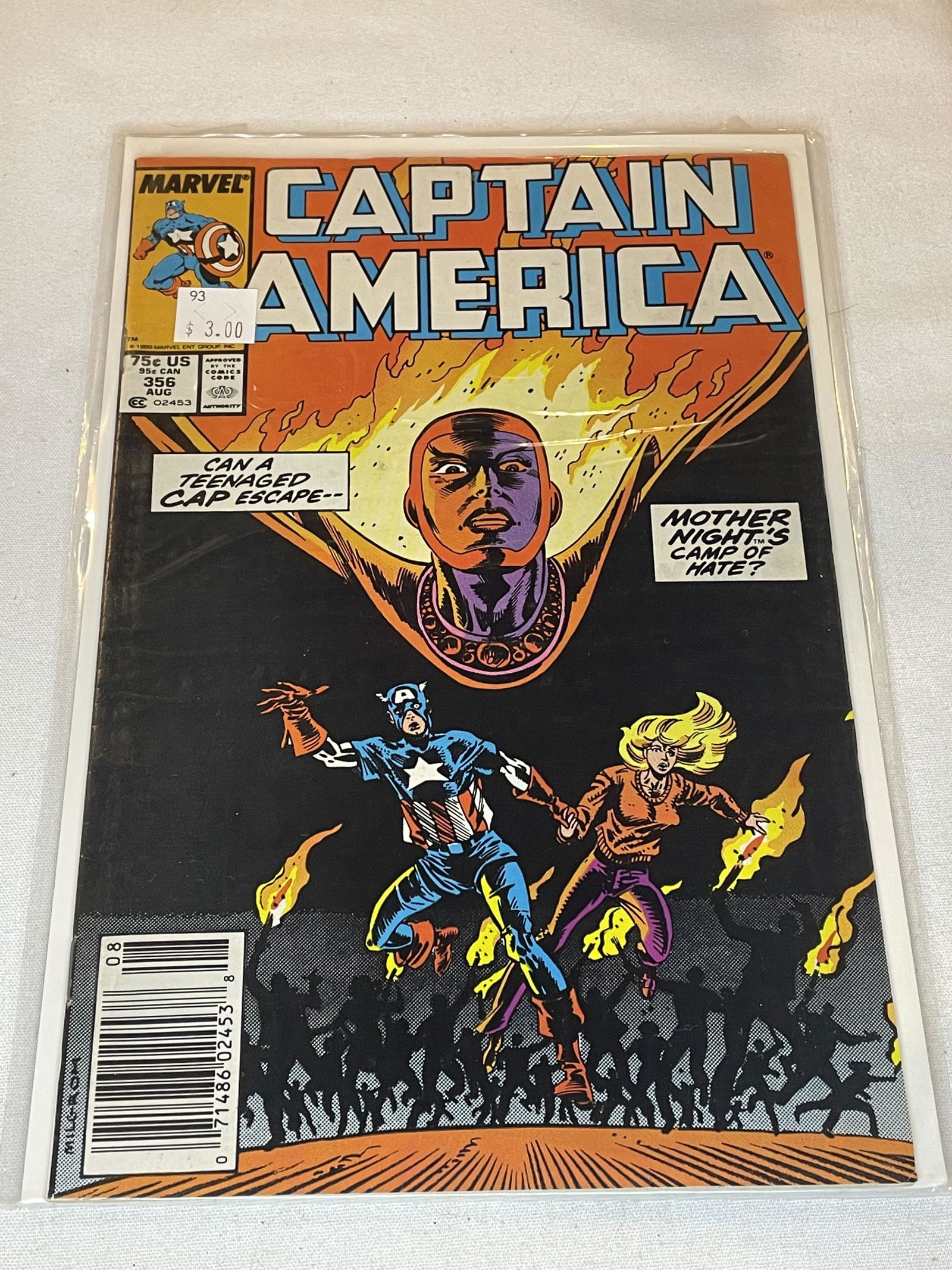 Marvel Captian America Comic Book (1 of 1)