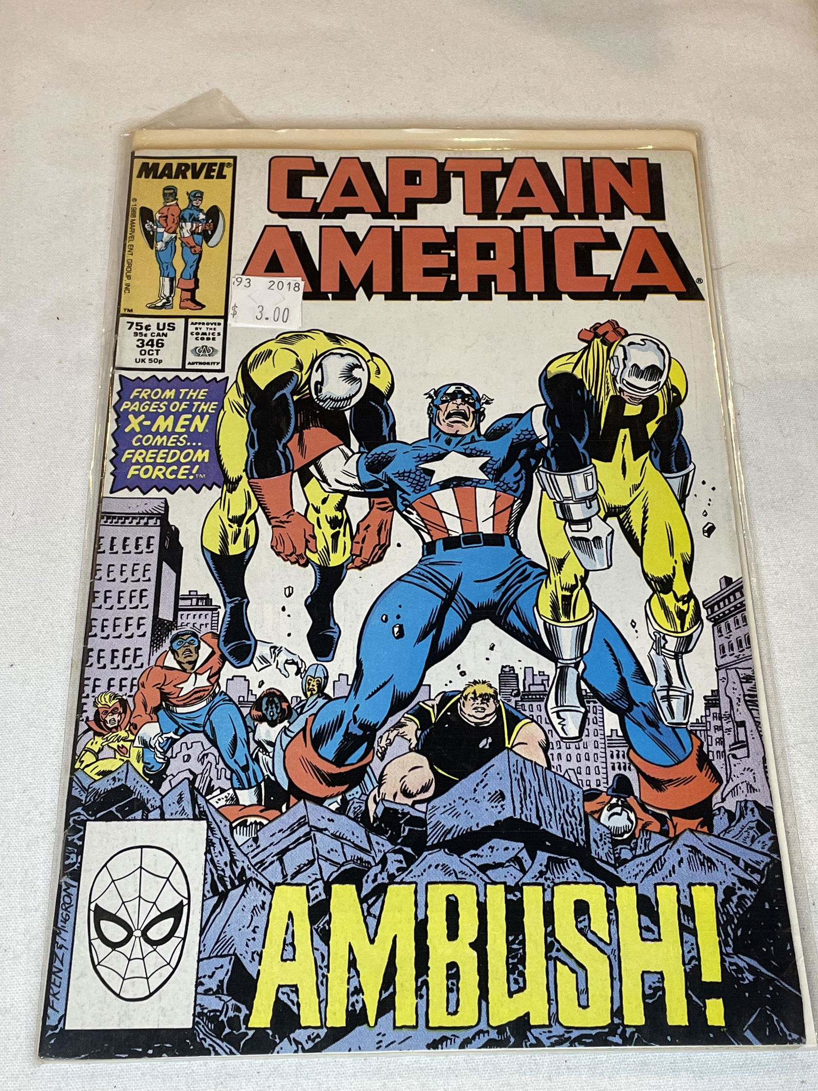 Marvel Captian America Comic Book (1 of 1)