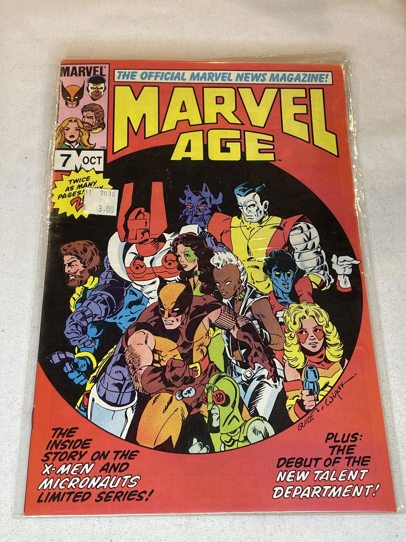 Marvel, Marvel Age Comic Book (1 of 1)