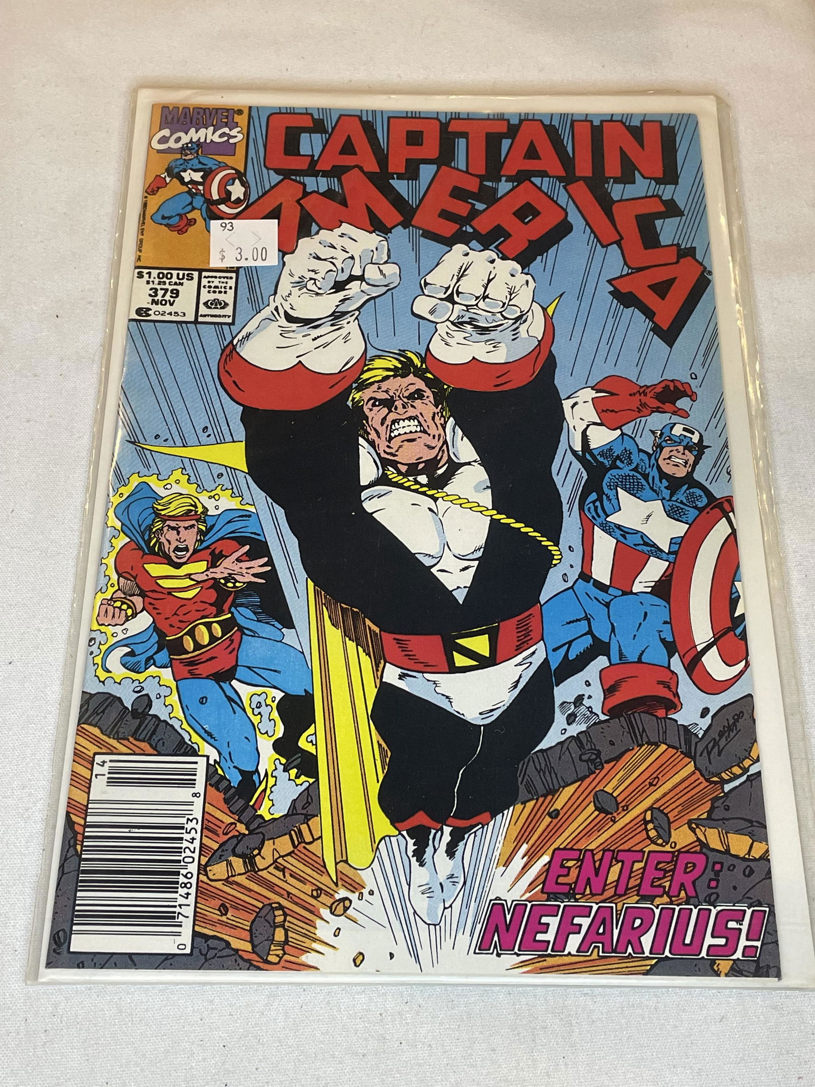 Marvel Captain America Comic Book (1 of 1)