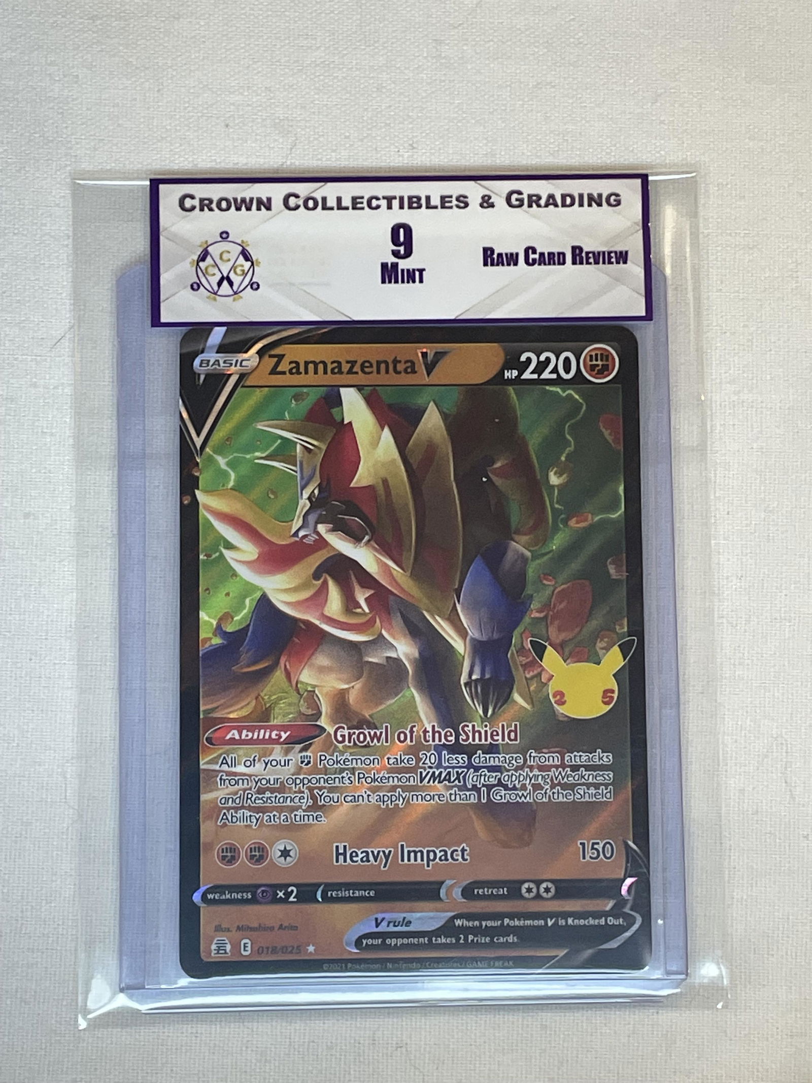 RCR Zamazenta V 9 (1 of 1)