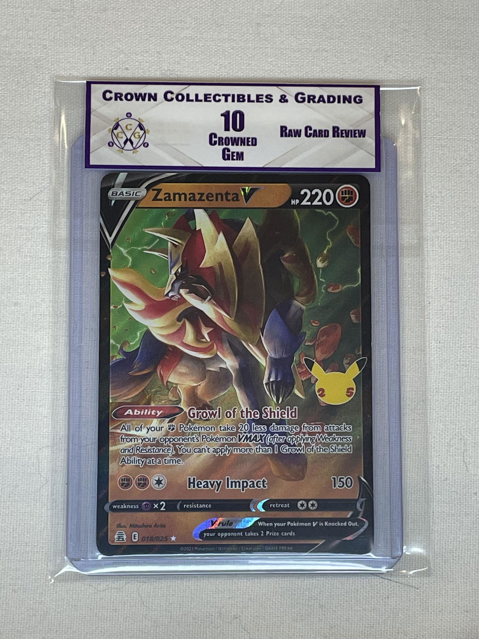 RCR Zamazenta V 10 (1 of 1)