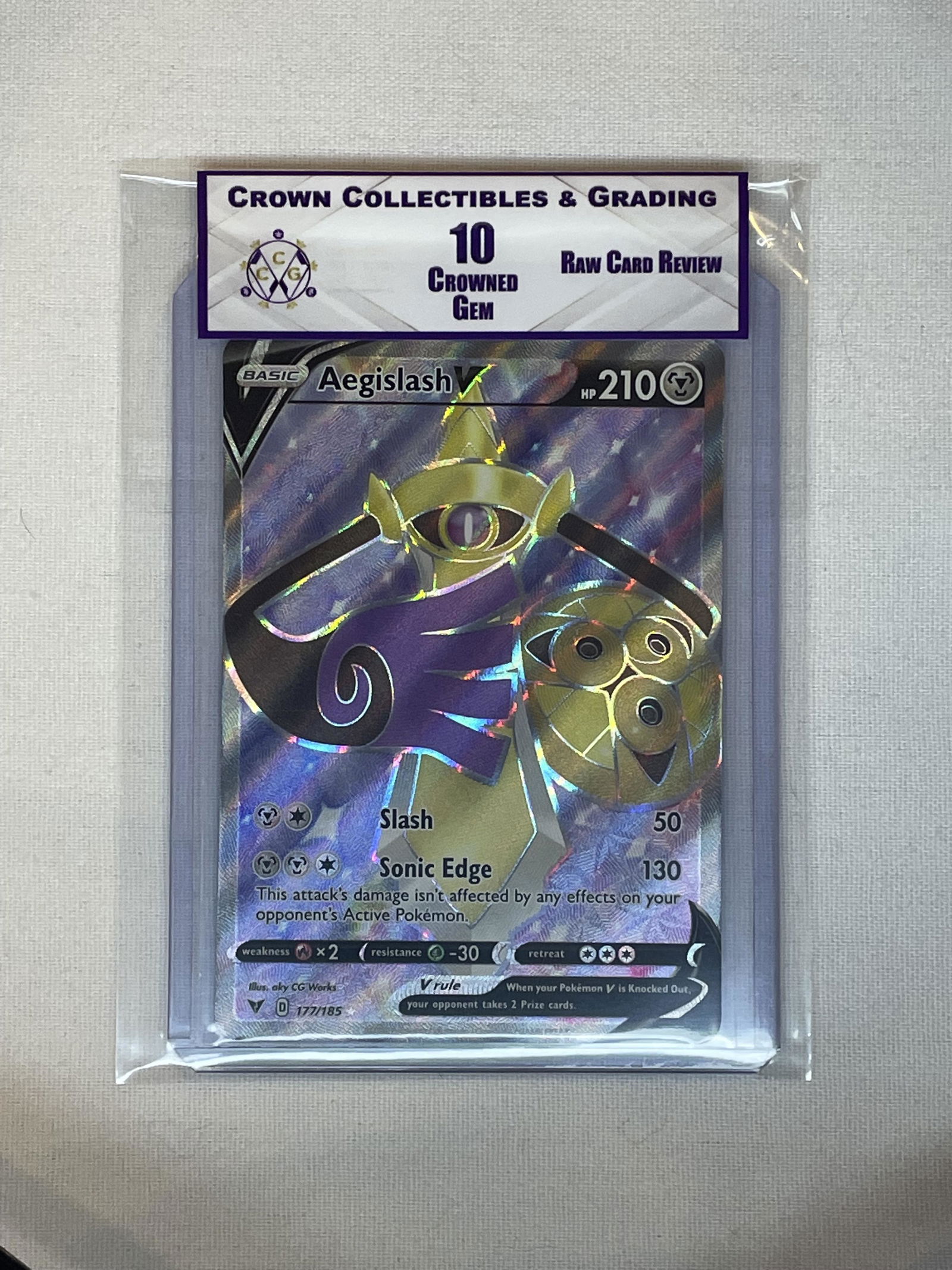 RCR Aegislash V 10 (1 of 1)