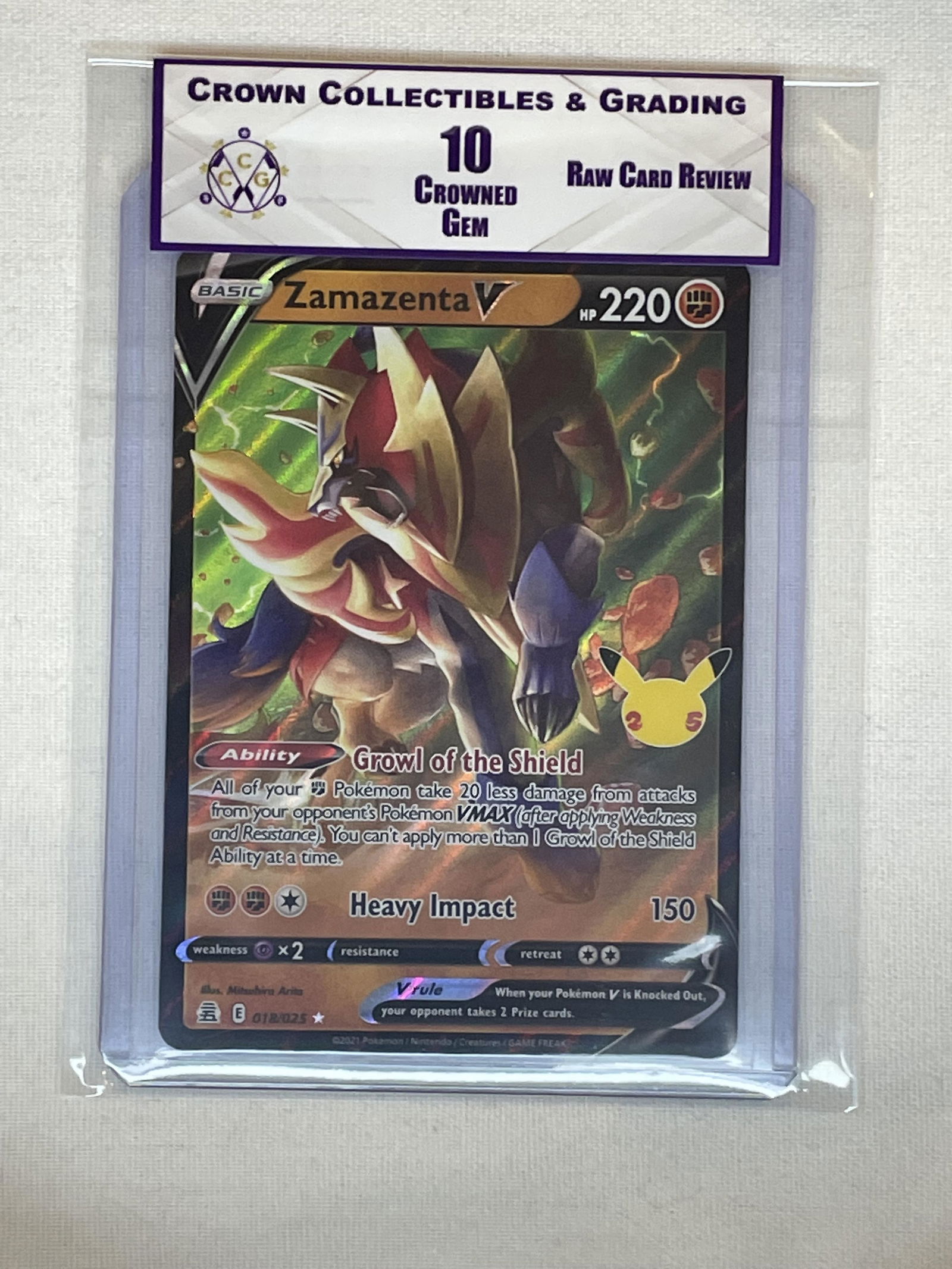 RCR Zamazenta V 10 (1 of 1)