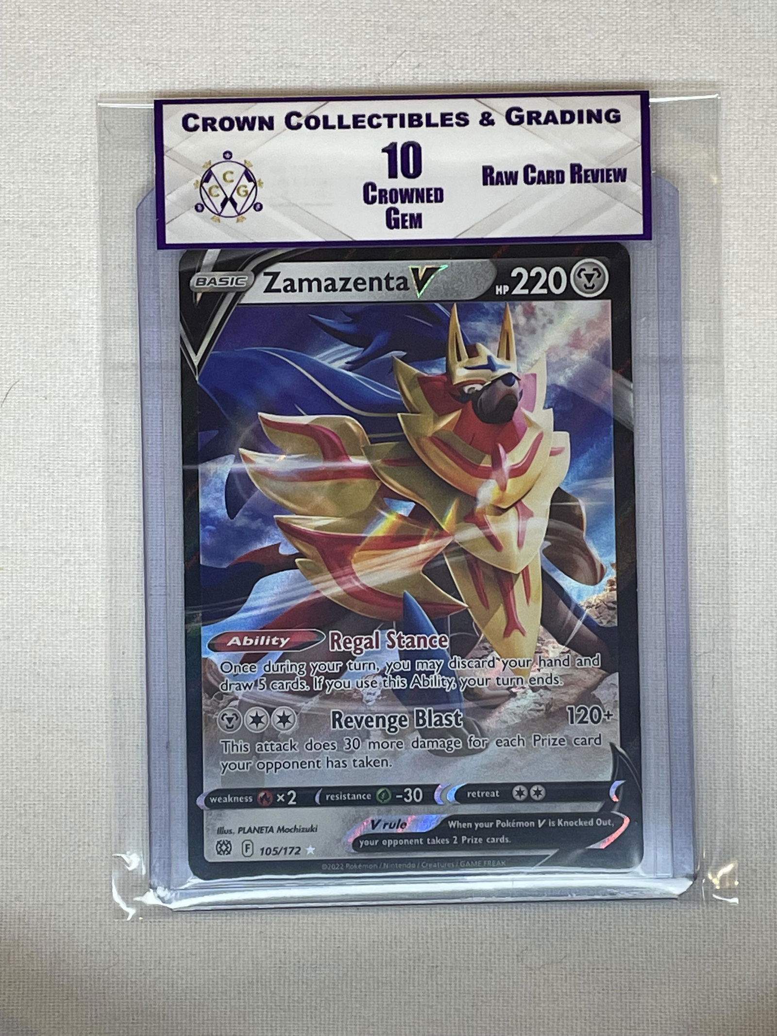 RCR Zamazenta V 10 (1 of 1)