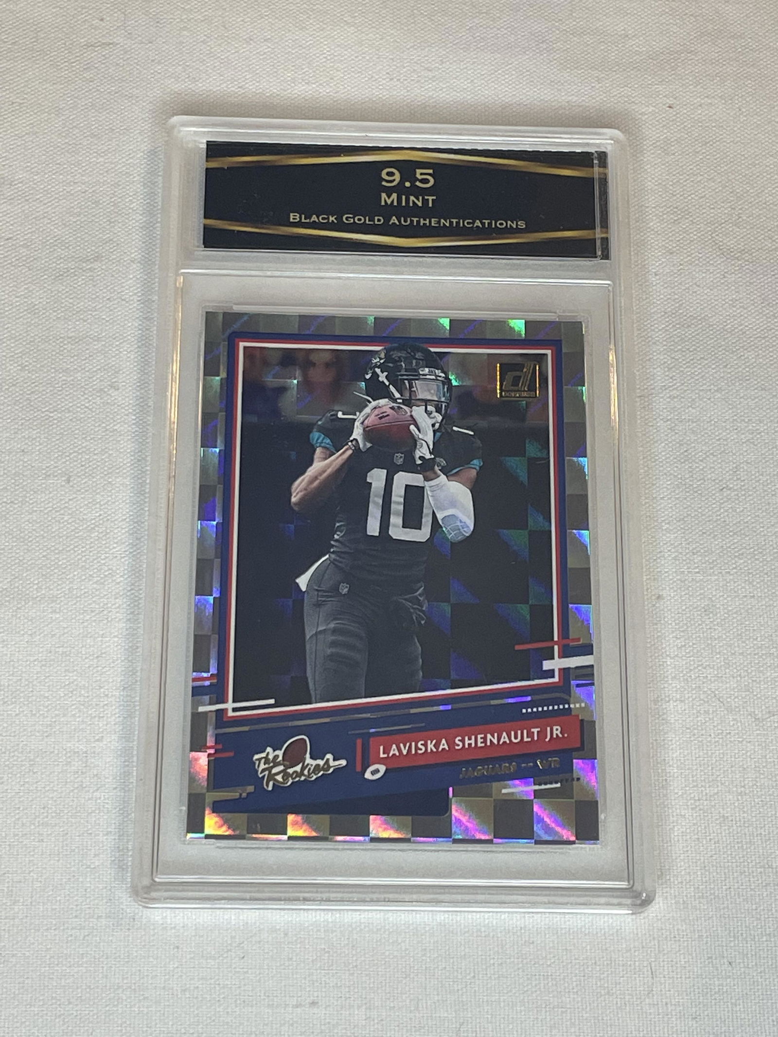 Laviska Shenault Jr. Donruss Optic Prizm  BGA Graded 9.5 (1 of 1)