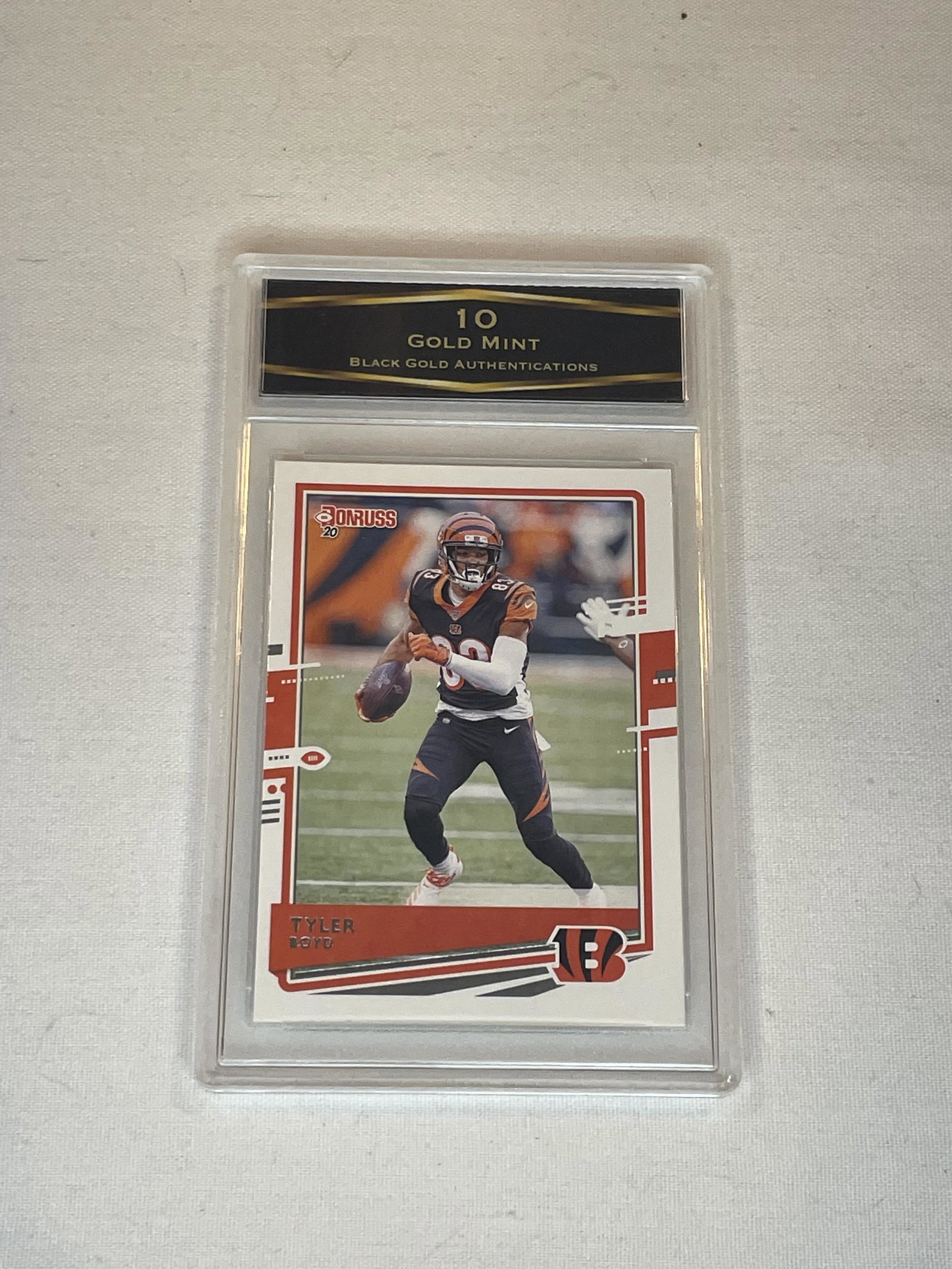 Tyler Boyo Donruss 20 BGA 10: Tyler Boyo Donruss 20 BGA 10