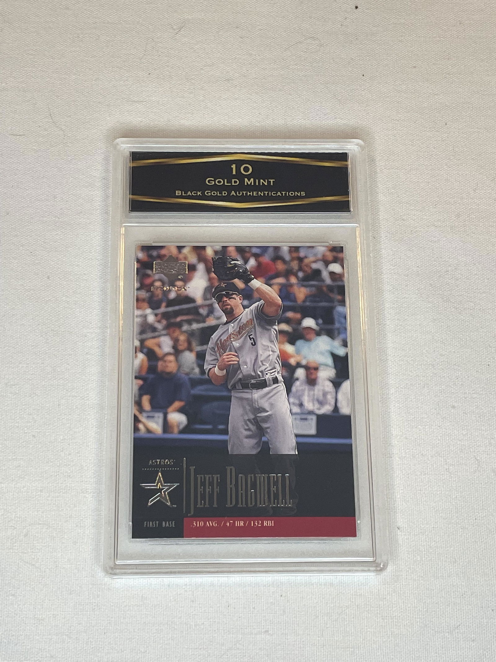 Jeff Bagwell Upper Deck BGA 10 (1 of 1)