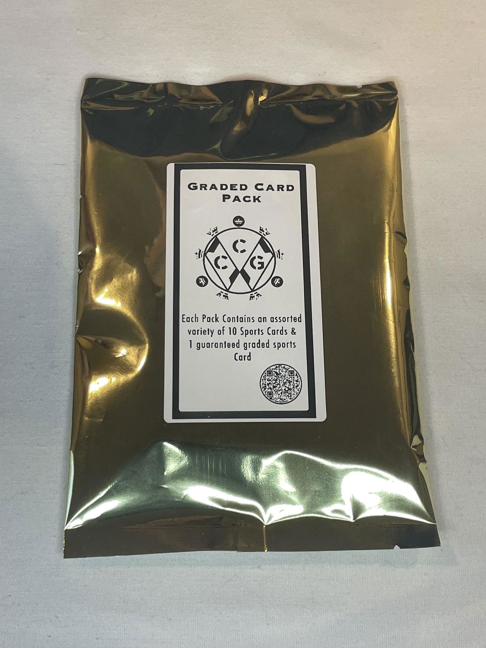 Graded Card Sports Pack with BGA Slab: Graded Card Sports Pack with BGA Slab