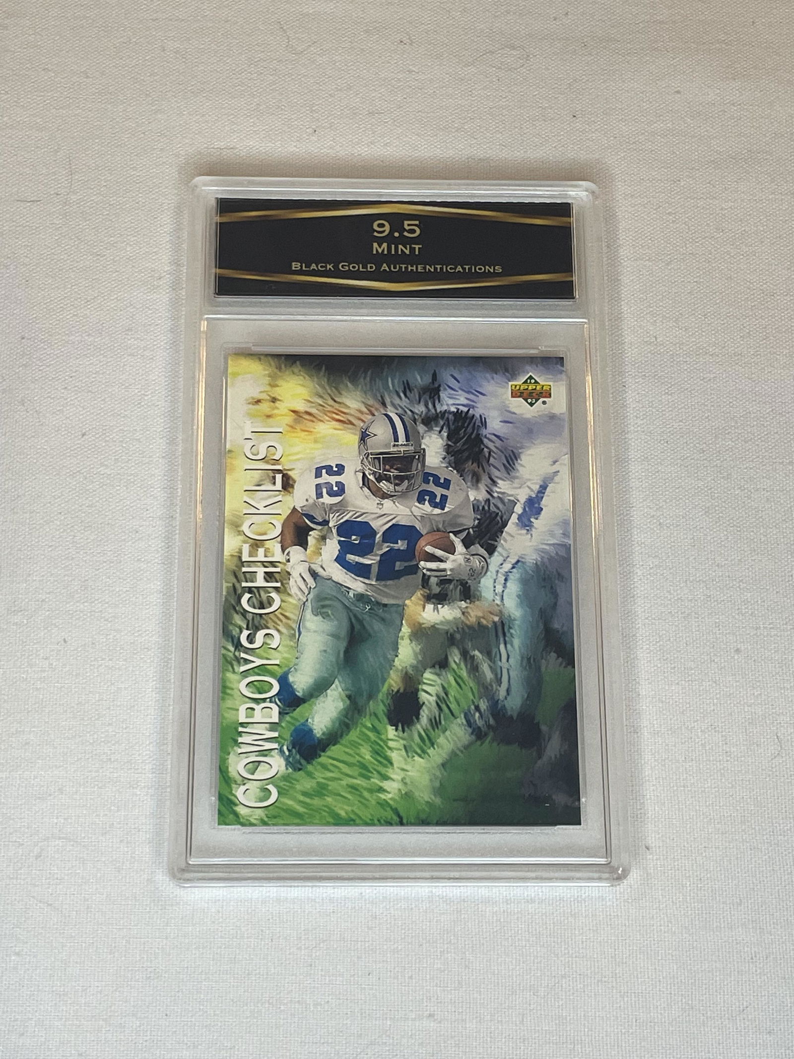 Emmitt Smith Upper Deck BGA 9.5 (1 of 1)