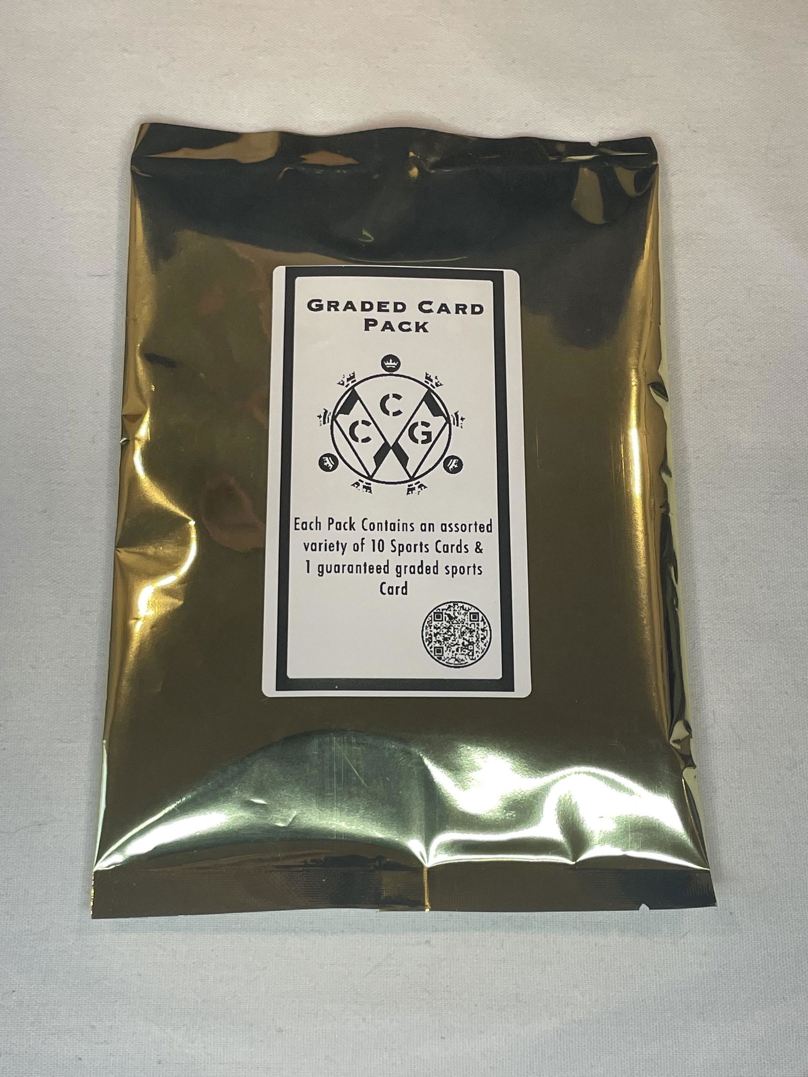 Graded Card Sports Pack with BGA Slab: Graded Card Sports Pack with BGA Slab