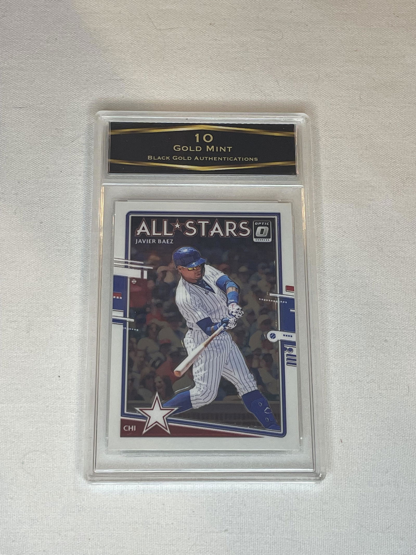 Javier Baez Donruss Optic All Stars BGA 10 (1 of 1)