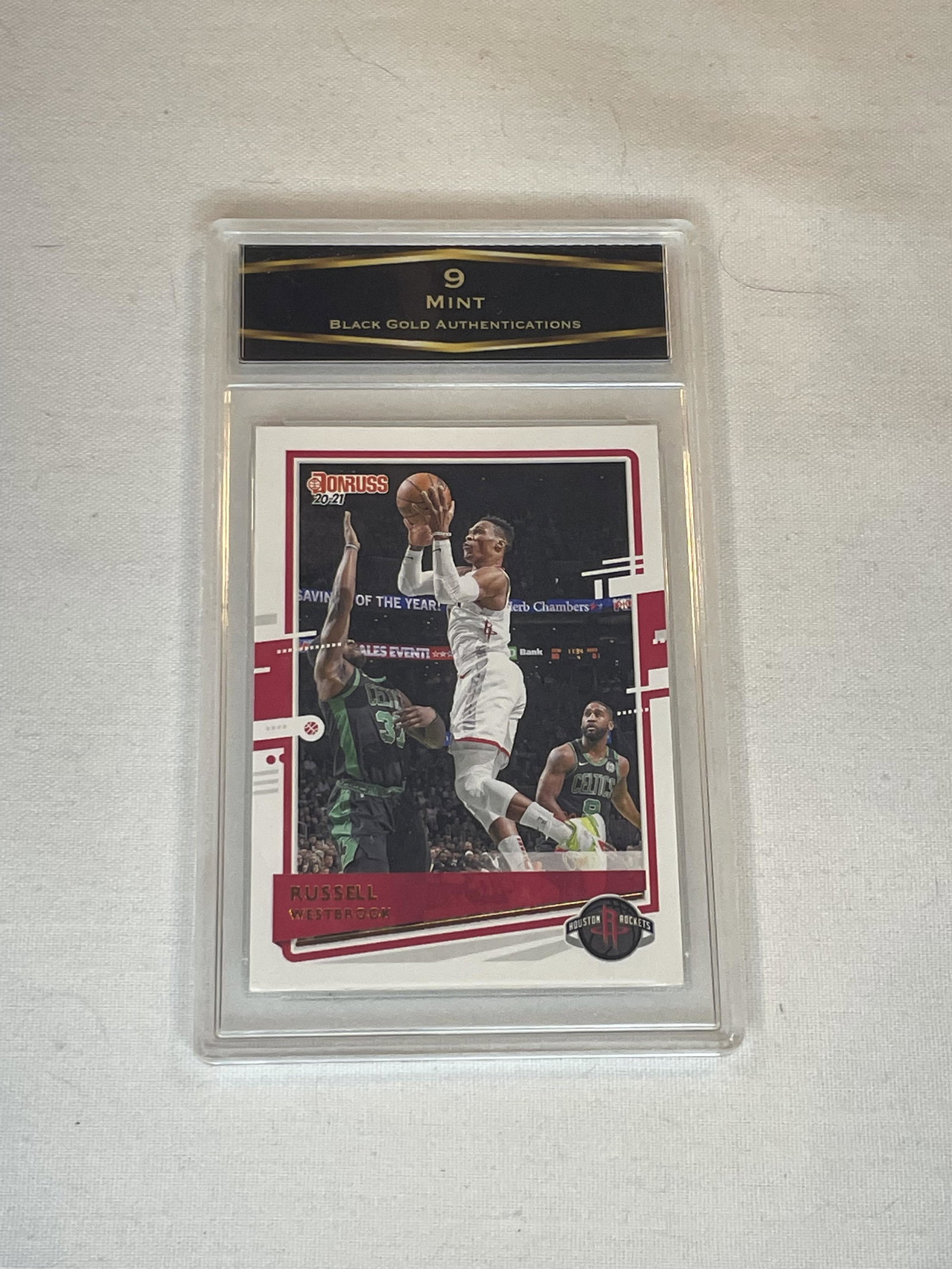 Russell Westbrook Donruss 20-21 BGA 9: Russell Westbrook Donruss 20-21 BGA 9
