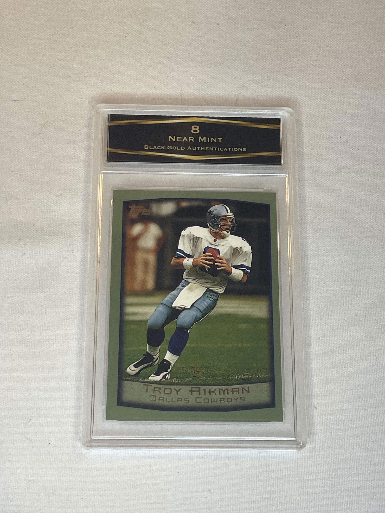 Troy Aikman Topps BGA 8 (1 of 1)