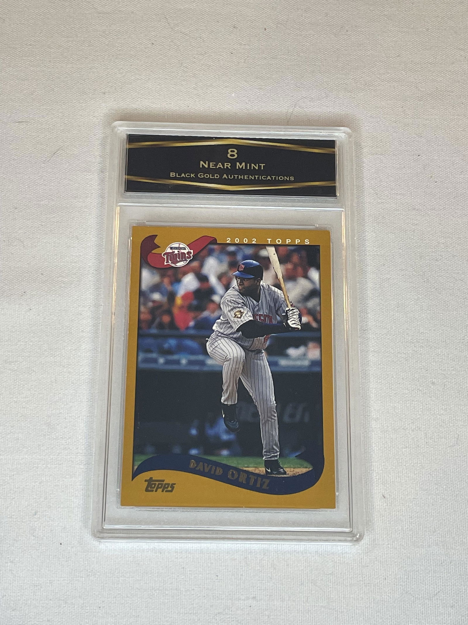 David Ortiz 2002 Topps BGA 8 (1 of 1)