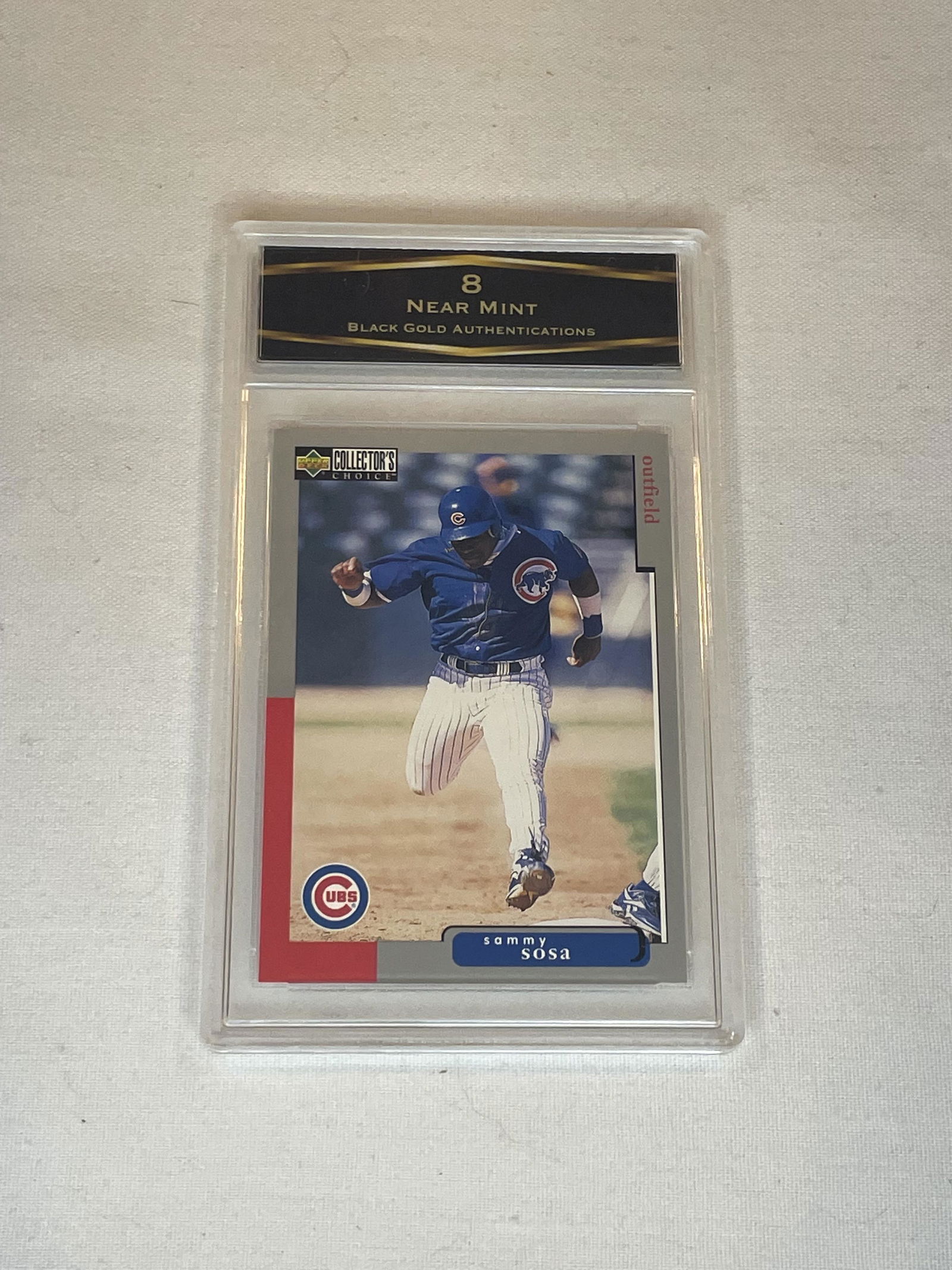 Sammy Sosa Upper Deck Collector's Choice BGA 8 (1 of 1)