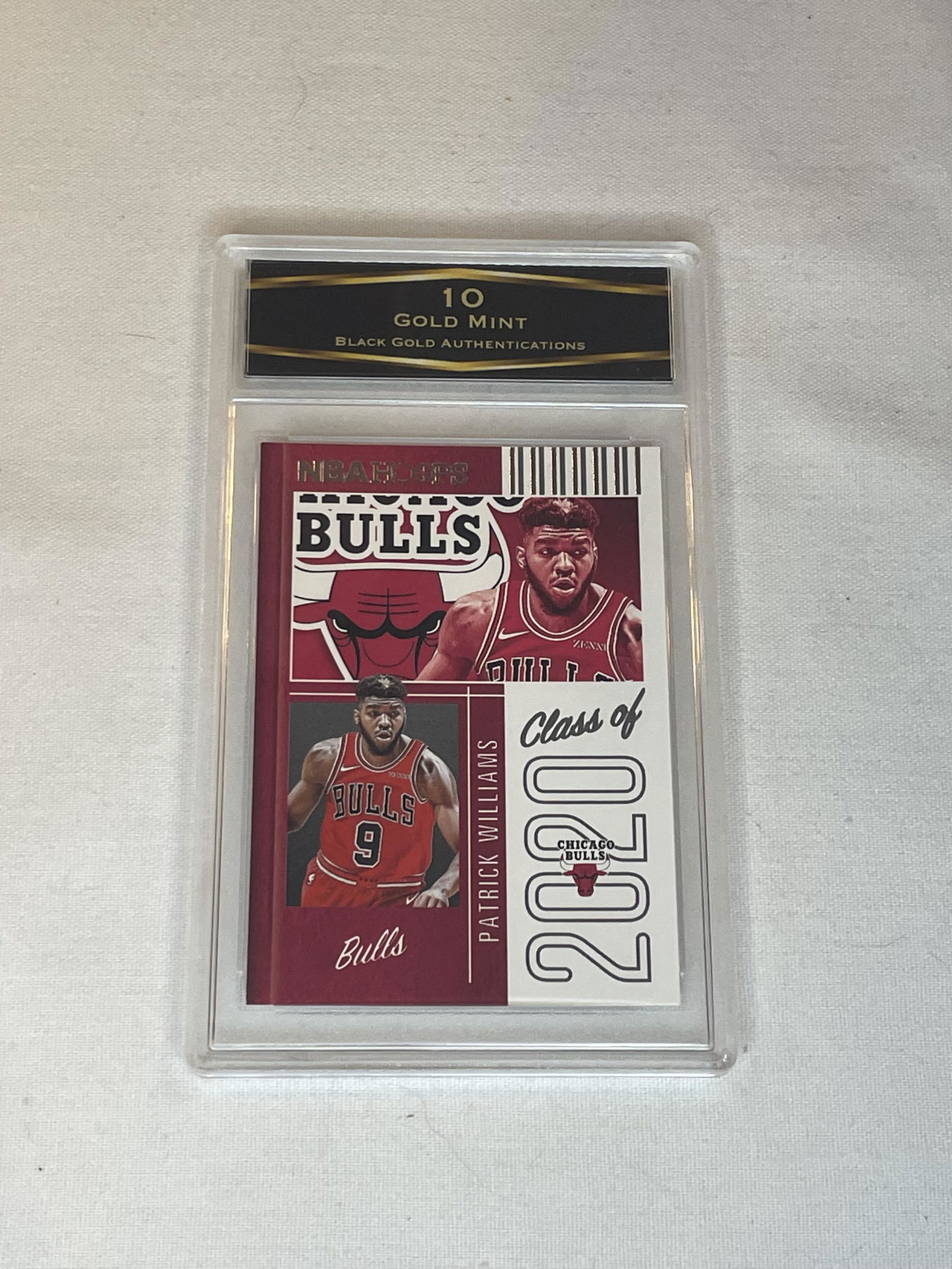 Patrick Williams Panini NBA Hoops Class Of 2020 BGA 10 (1 of 1)