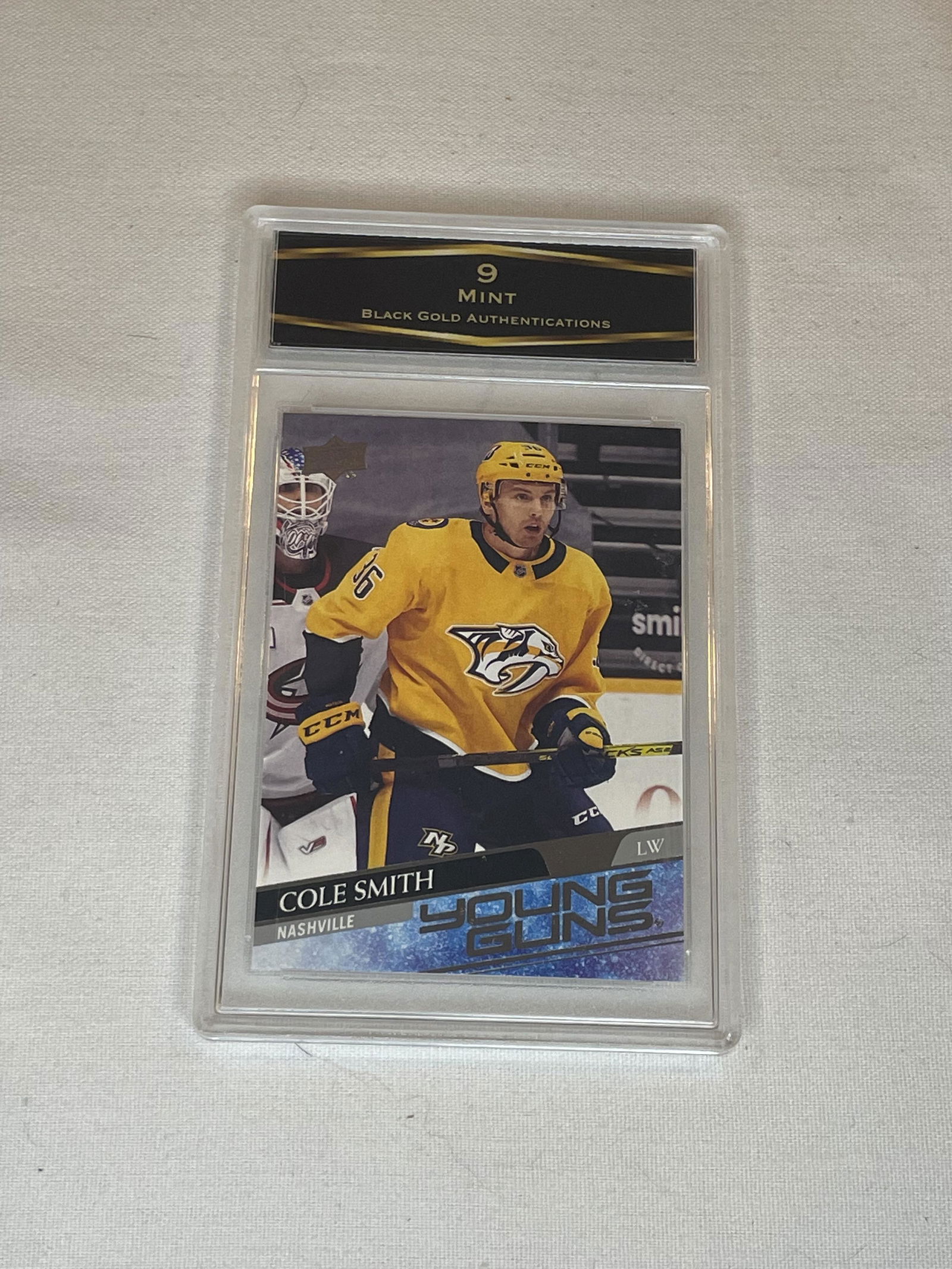 Cole Smith Upper Deck Young Guns BGA 9 (1 of 1)