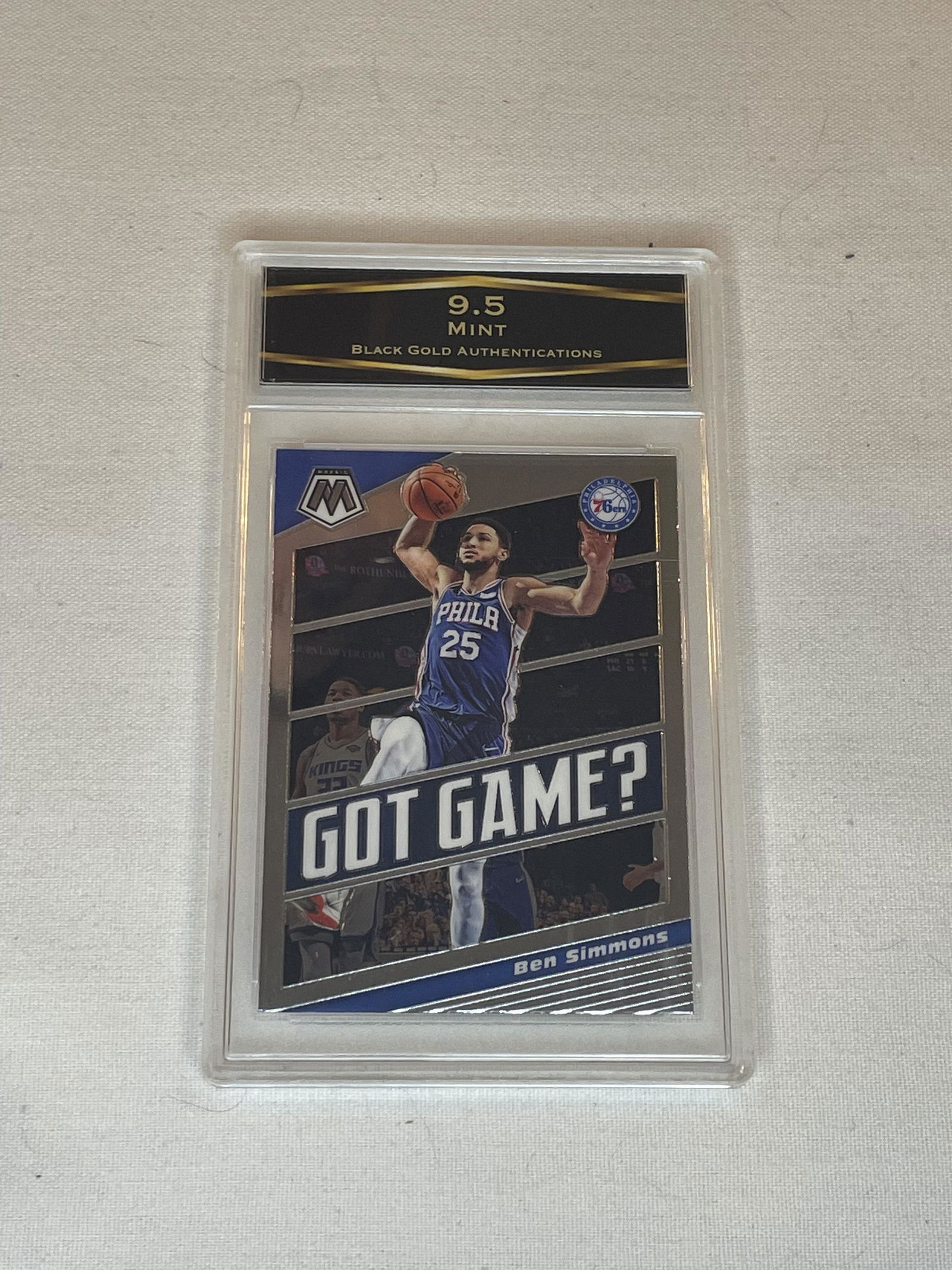 Ben Simmons Panini Mosaic BGA 9.5 (1 of 1)