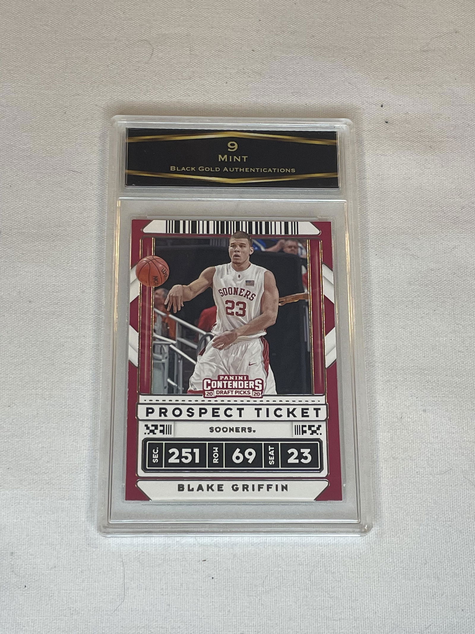 Blake Griffin Panini Contenders Prospect Ticket BGA 9 (1 of 1)