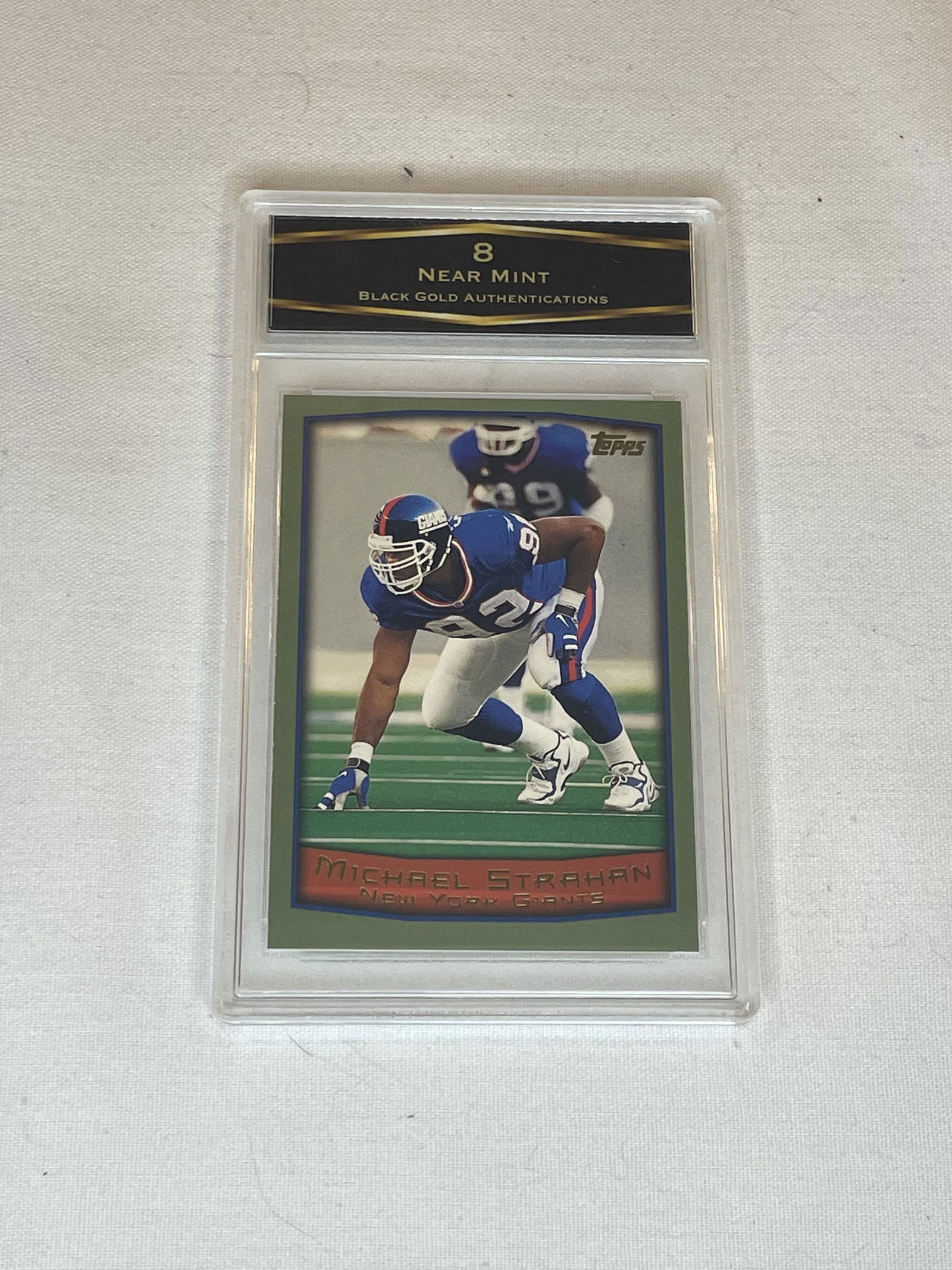 Michael Strahan Topps BGA 8 (1 of 1)