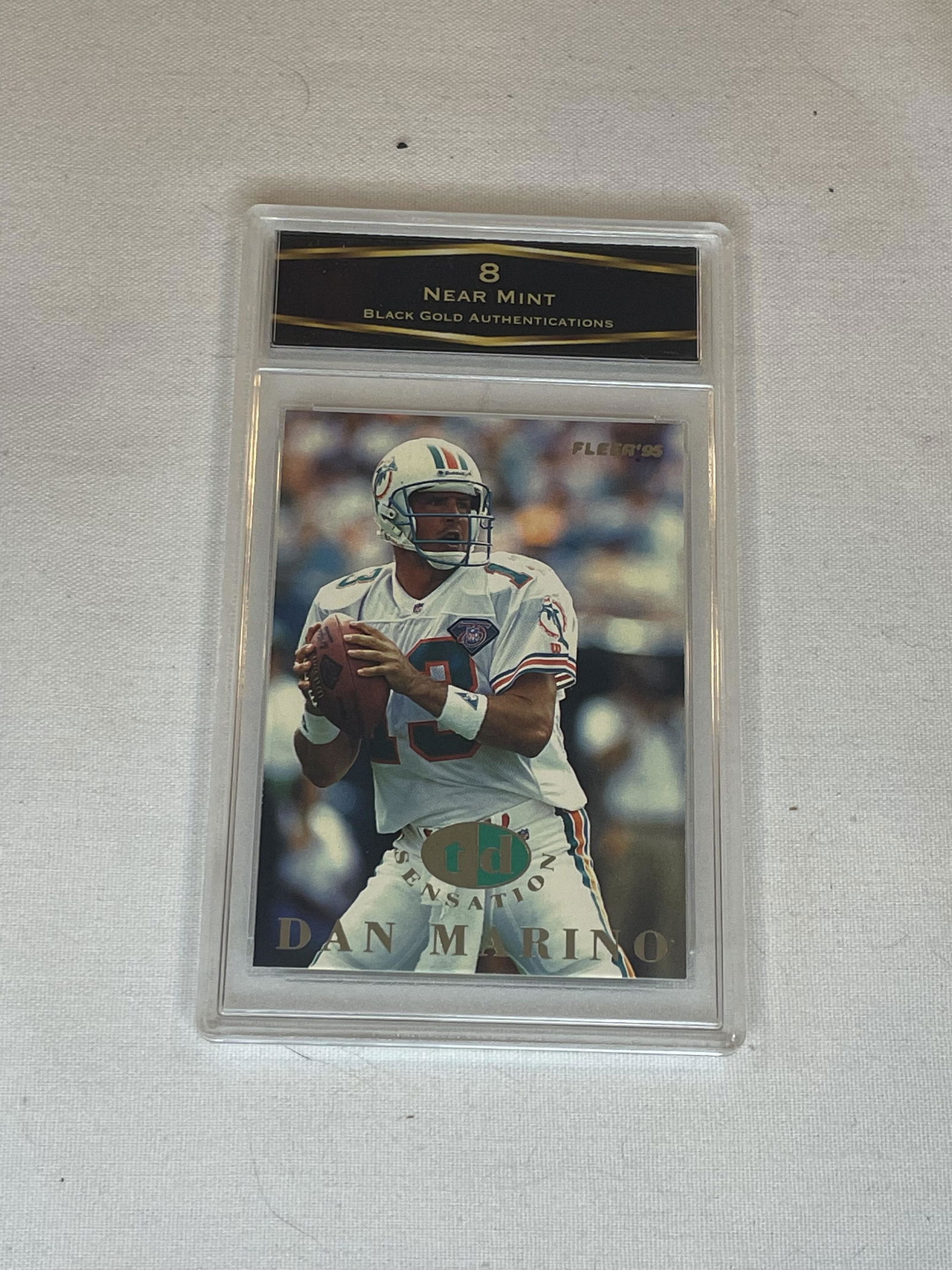 Dan Marino Fleer 95 BGA 8 (1 of 1)