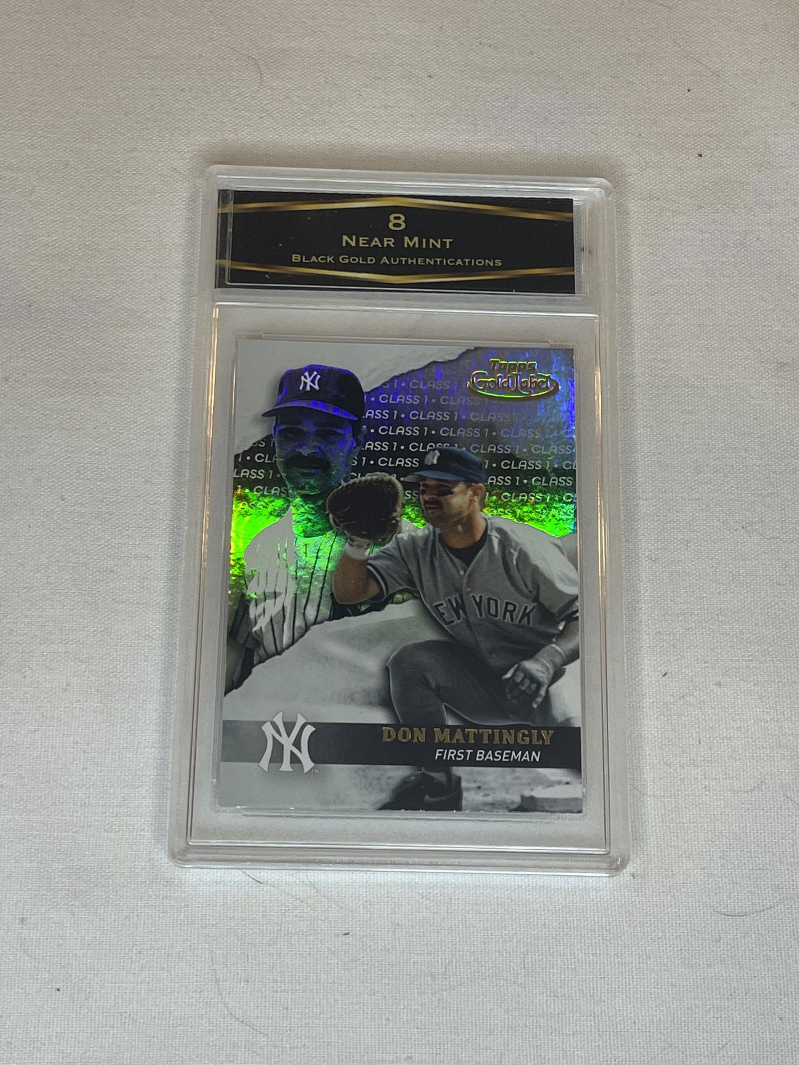 Don Mattingly Topps Gold Label BGA 8 (1 of 1)