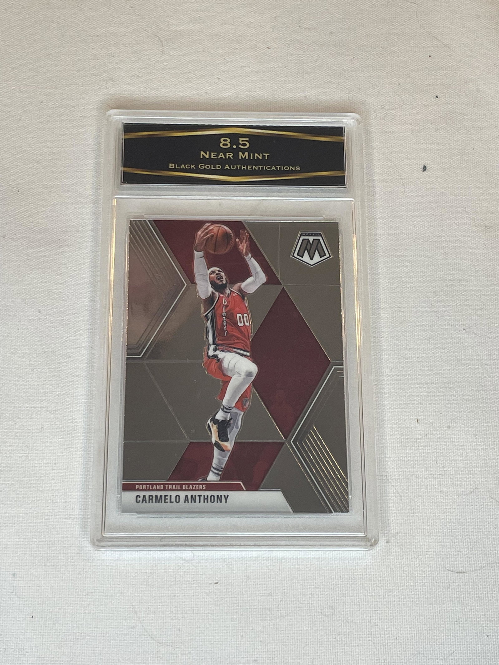 Carmelo Anthony Panini Mosaic BGA 8.5: Carmelo Anthony Panini Mosaic BGA 8.5