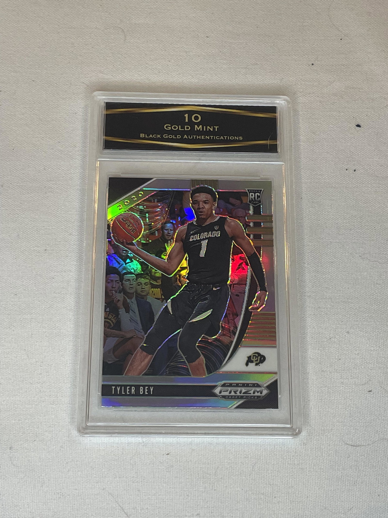 Tyler Bey Panini Prizm BGA 10: Tyler Bey Panini Prizm BGA 10