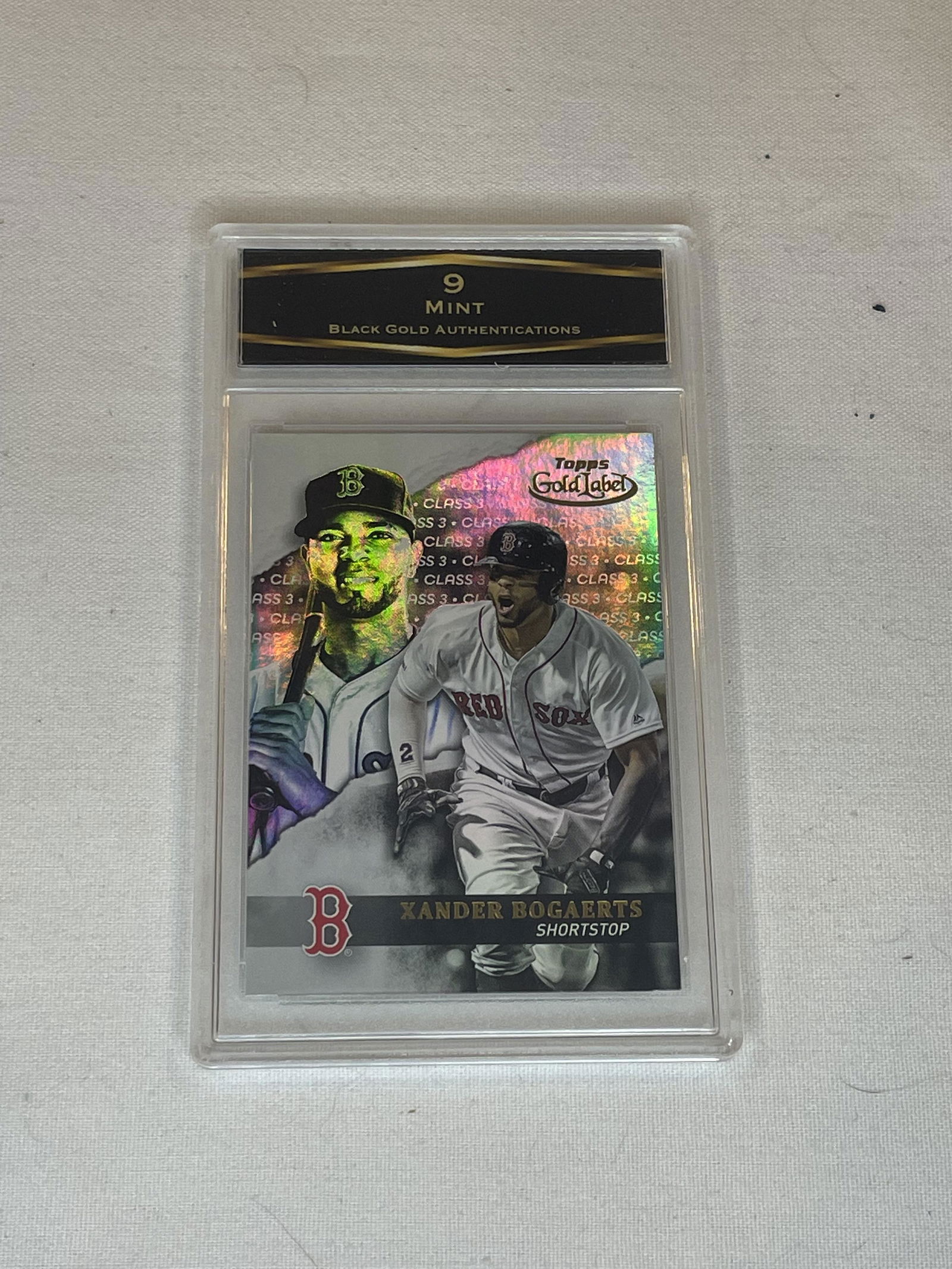 Xander Bogaerts Topps Gold Label BGA 9 (1 of 1)