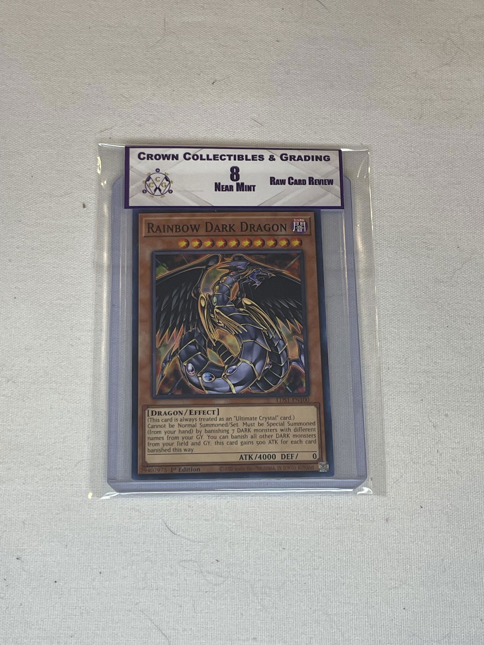 Rainbow Dark Dragon Yu-Gi-Oh RCR 8 (1 of 1)