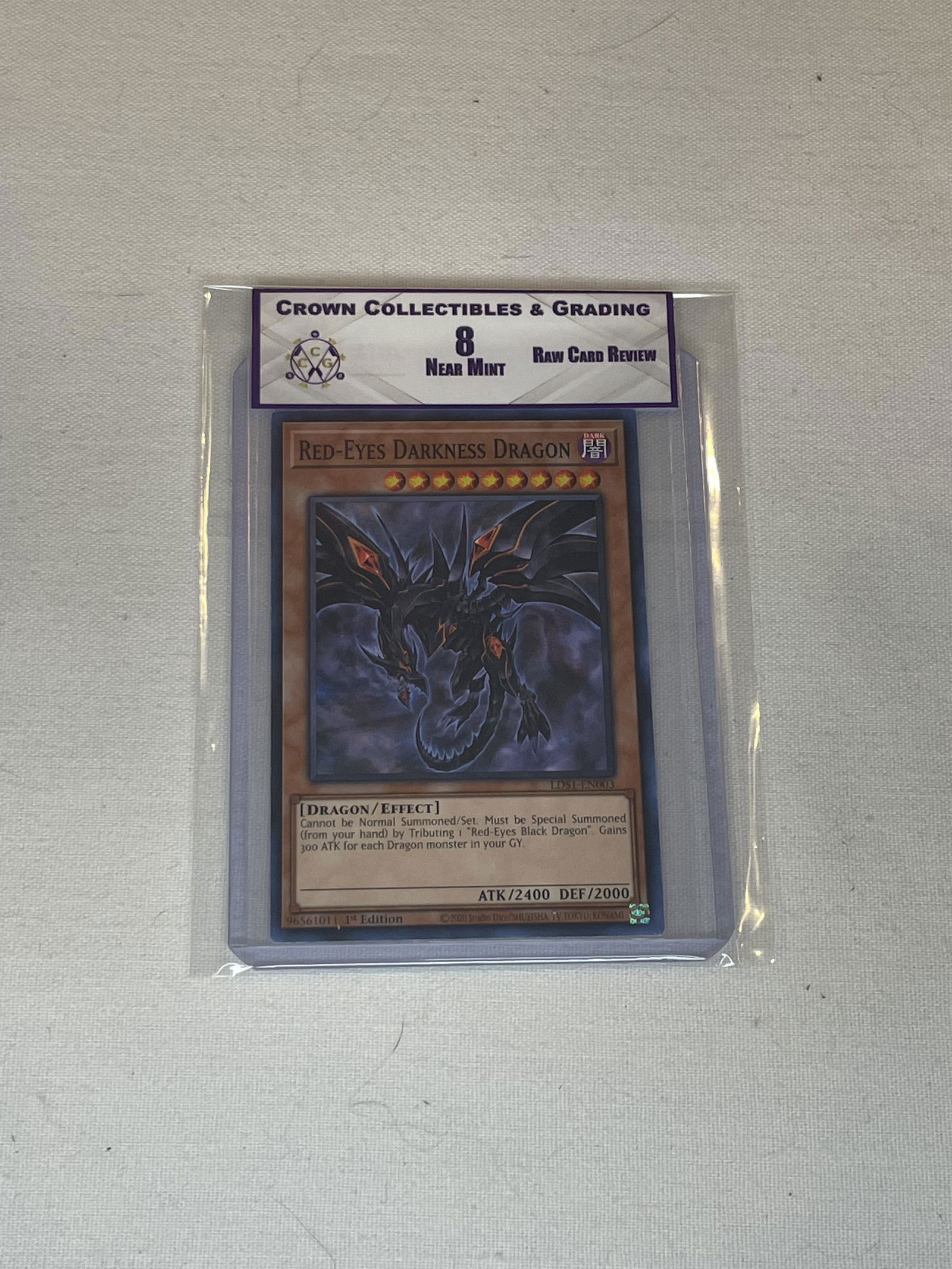 Red-Eyes Darkness Dragon Yu-Gi-Oh RCR 8 (1 of 1)