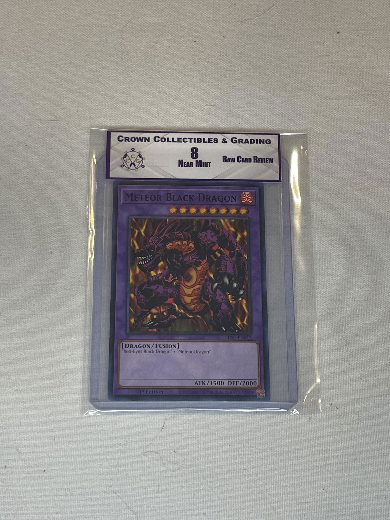 Meteor Black Dragon Yu-Gi-Oh RCR 8 (1 of 1)