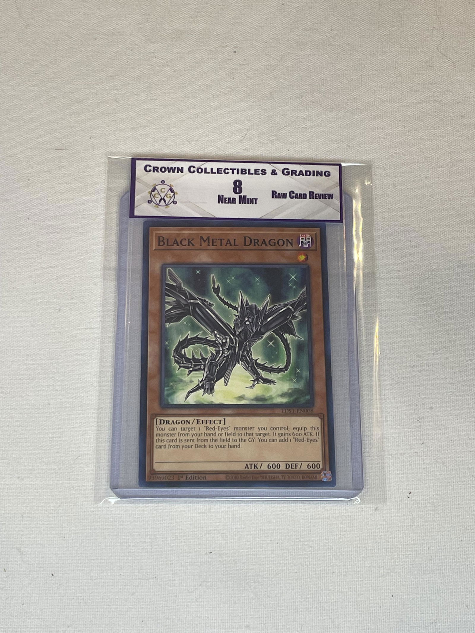 Black Metal Dragon Yu-Gi-Oh RCR 8 (1 of 1)