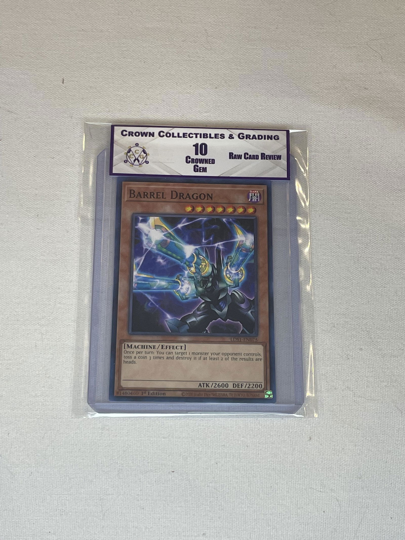 Barrel Dragon Yu-Gi-Oh RCR 10 (1 of 1)