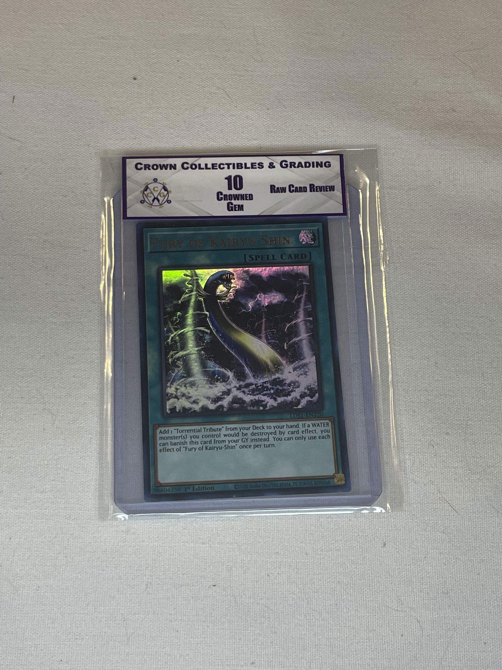 Fury of Kairyu Shin Yu-Gi-Oh RCR 10 (1 of 1)