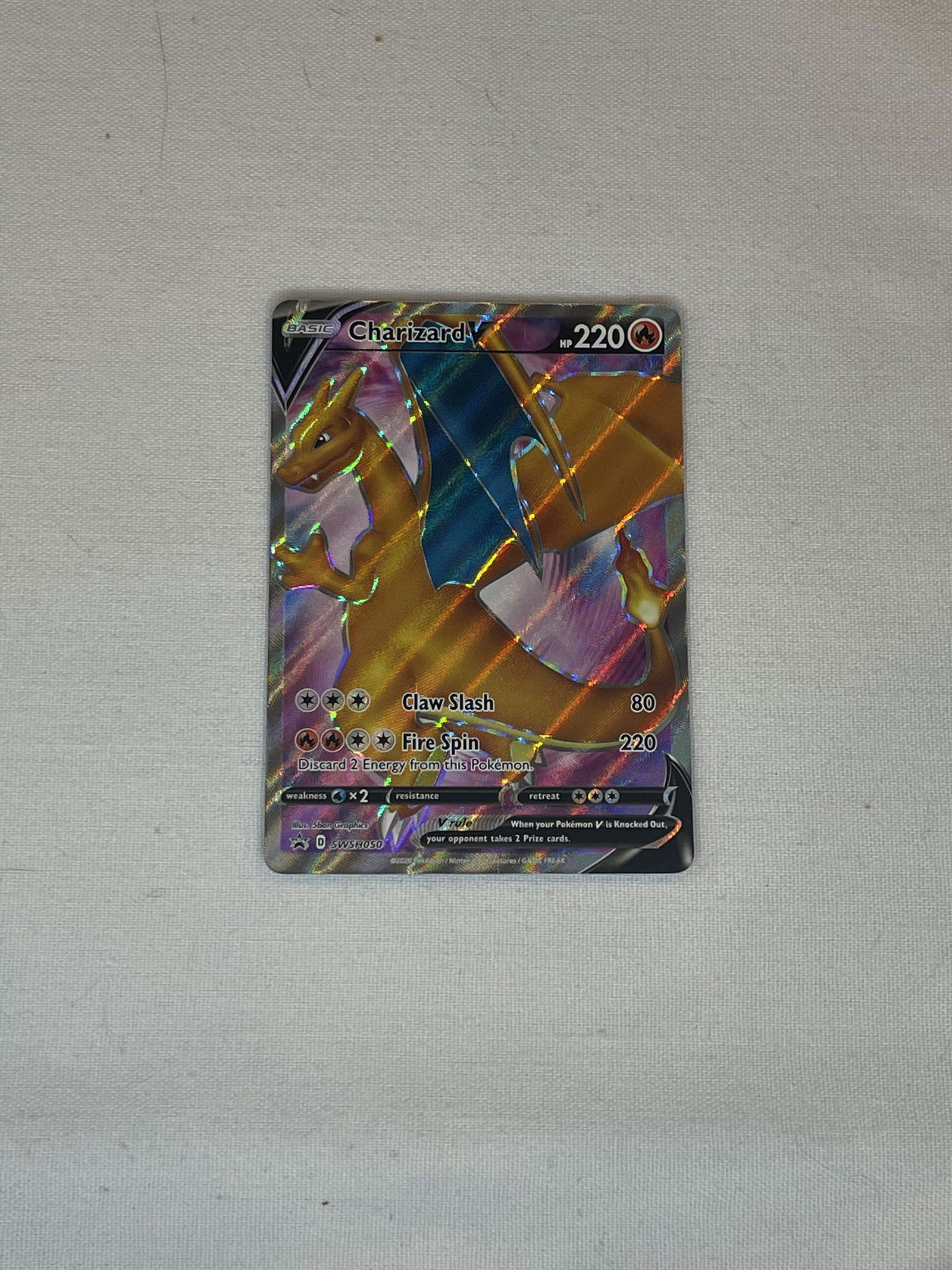 Charizard FA Single Heavy Damage (1 of 1)