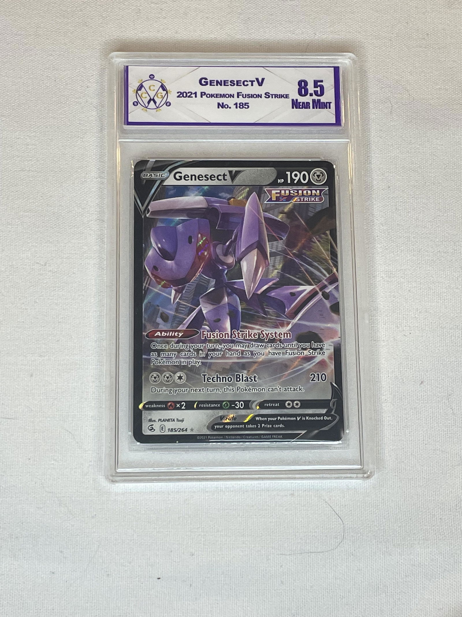 Genesect V CCG Graded 8.5 (1 of 1)