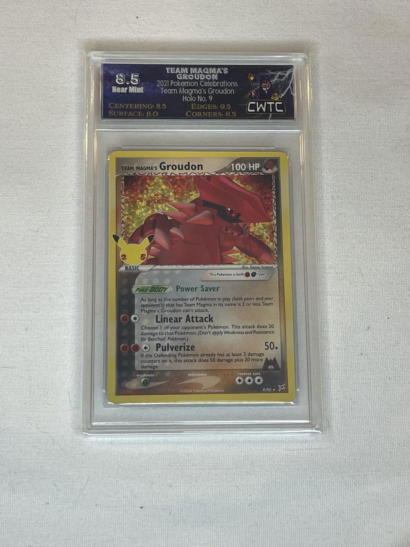 Team Magma's Groudon CWTC Graded 8.5 (1 of 1)
