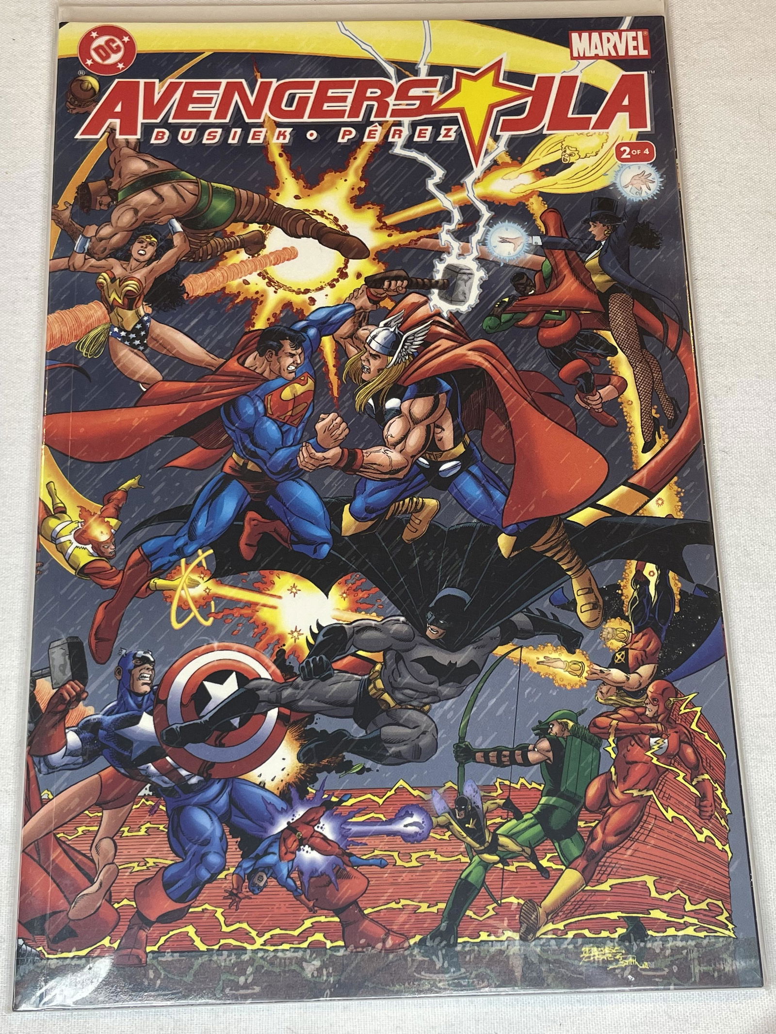 DC Marvel Crossover Avengers JLA Comic Book (1 of 1)