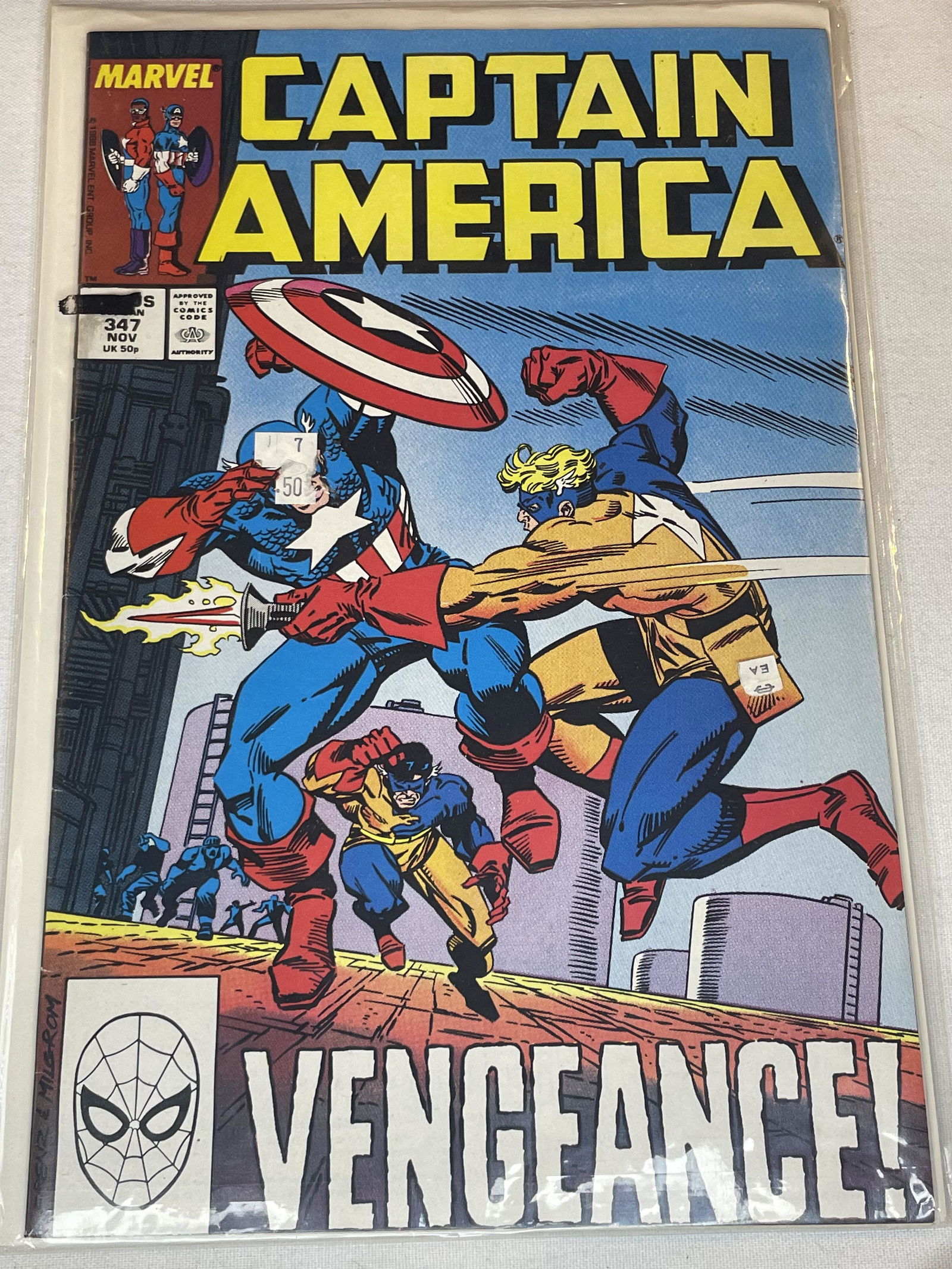 Marvel Captain America Comic Book (1 of 1)