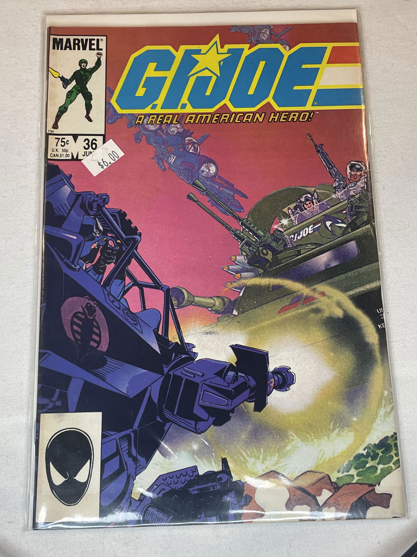 Marvel GI Joe Comic Book (1 of 1)