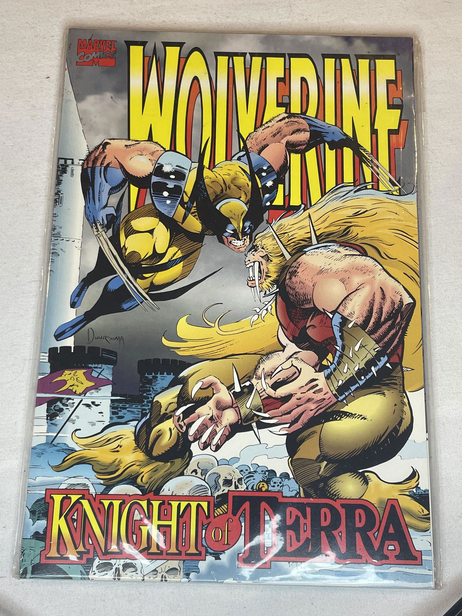 Marvel Wolverine Knight of Terra Comic Book (1 of 1)