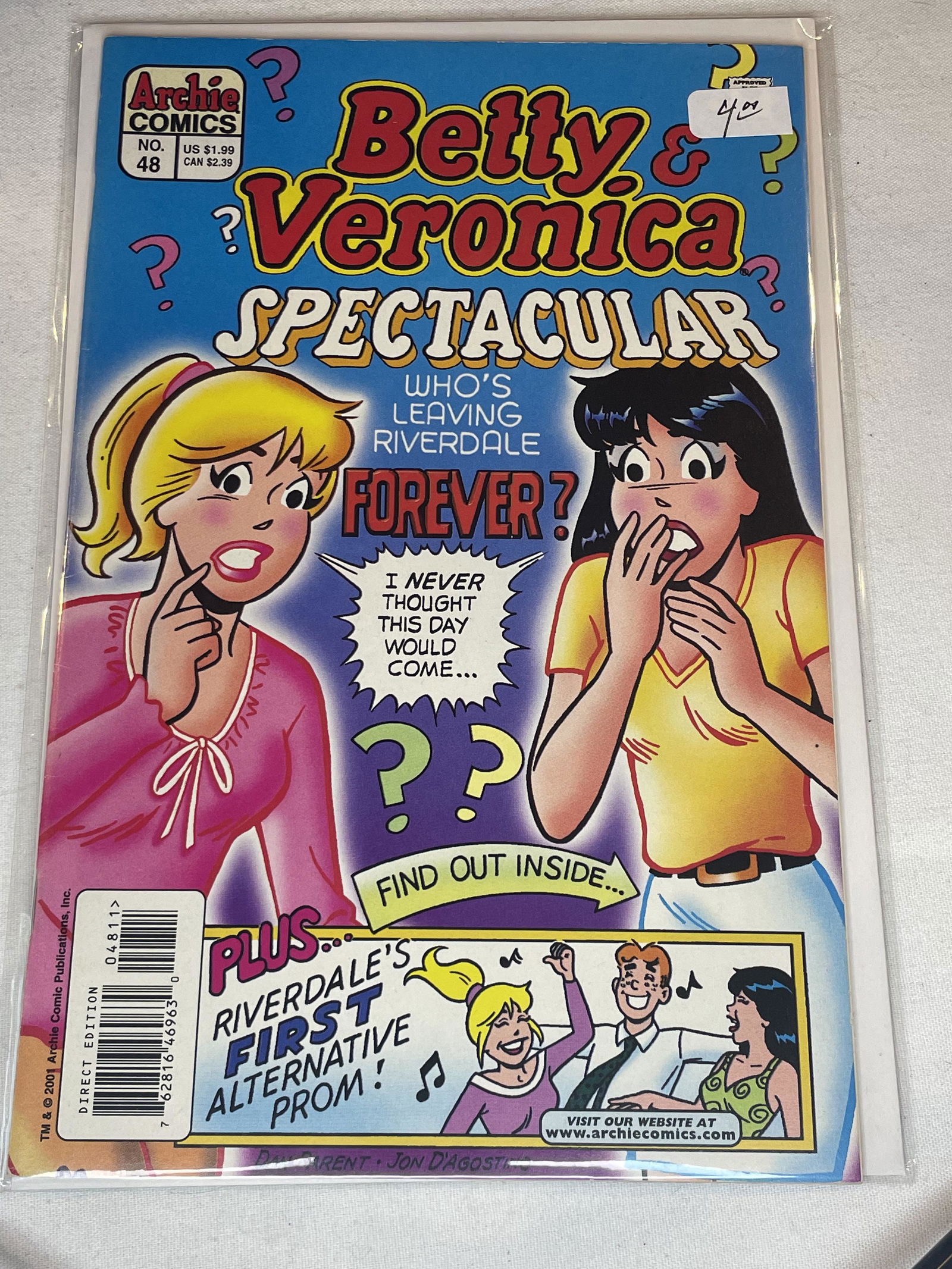 Archie Betty & Veronica Spectacular Comic Book (1 of 1)